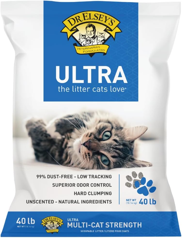 02862 Dr. Elsey's Ultra Cat Litter Unscented Hard, stock photo — view 1