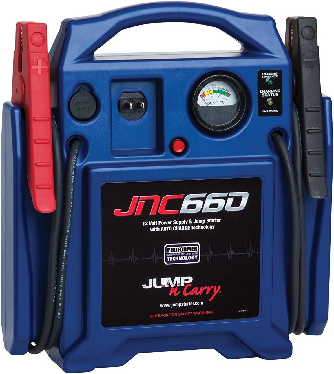 02868 Jump-N-Carry JNC660 12V 1700 Peak Amp Jump S, stock photo — view 1