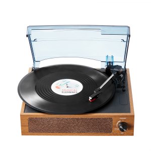 02928 VEVOR Gramophone Model JBC-01 Vinyl Record P, stock photo — view 1