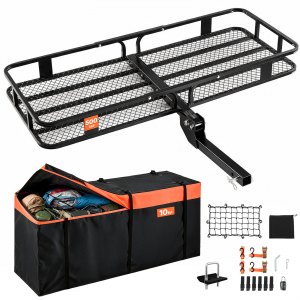 03013 VEVOR Hitch Cargo Carrier 500 lbs Capacity F, stock photo — view 1