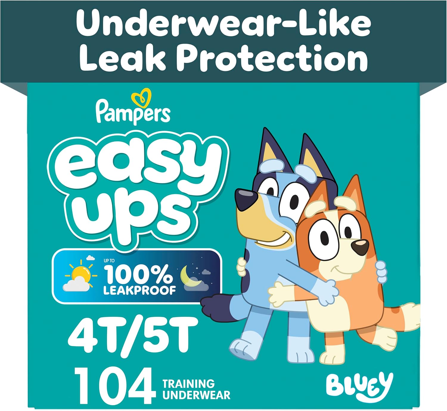 03218 Pampers Easy Ups Training Underwear Size 4T-, stock photo — view 1
