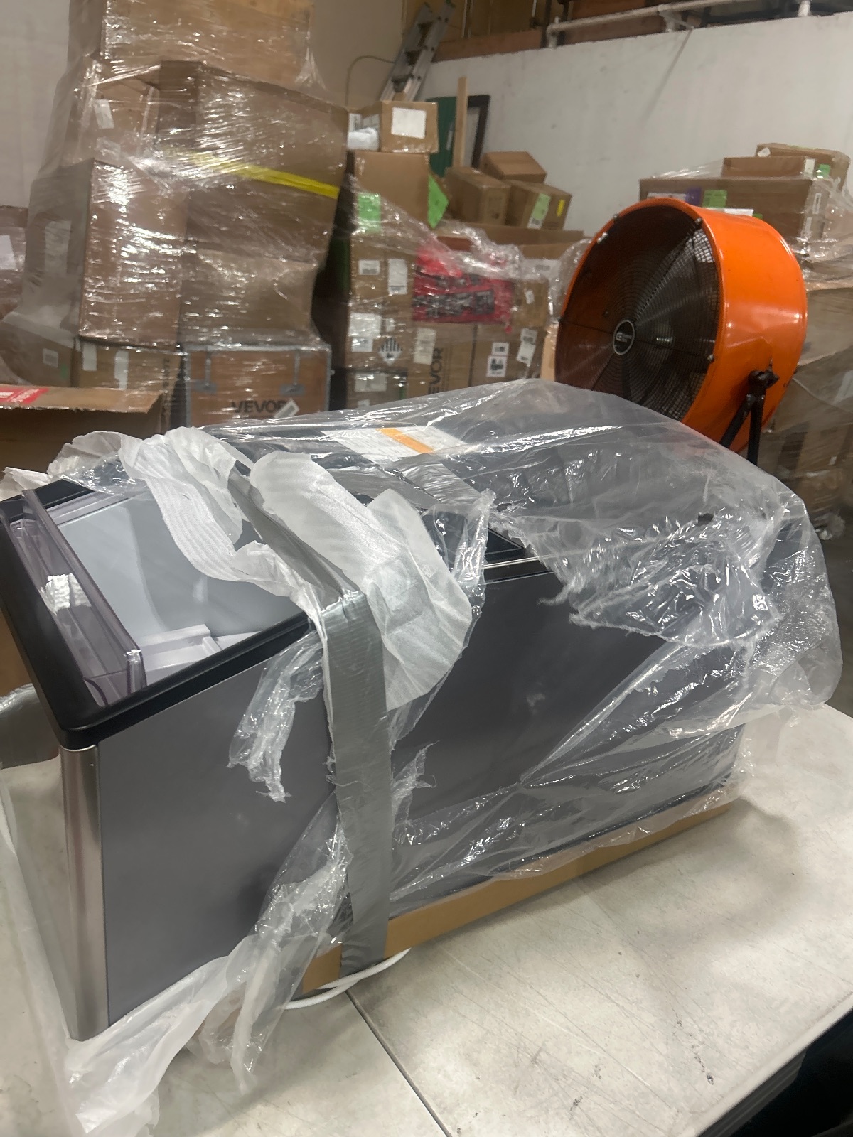 VEVOR Commercial Ice Maker 110Lbs 24H Stainless Steel Industrial Ice Machine detail photo 7