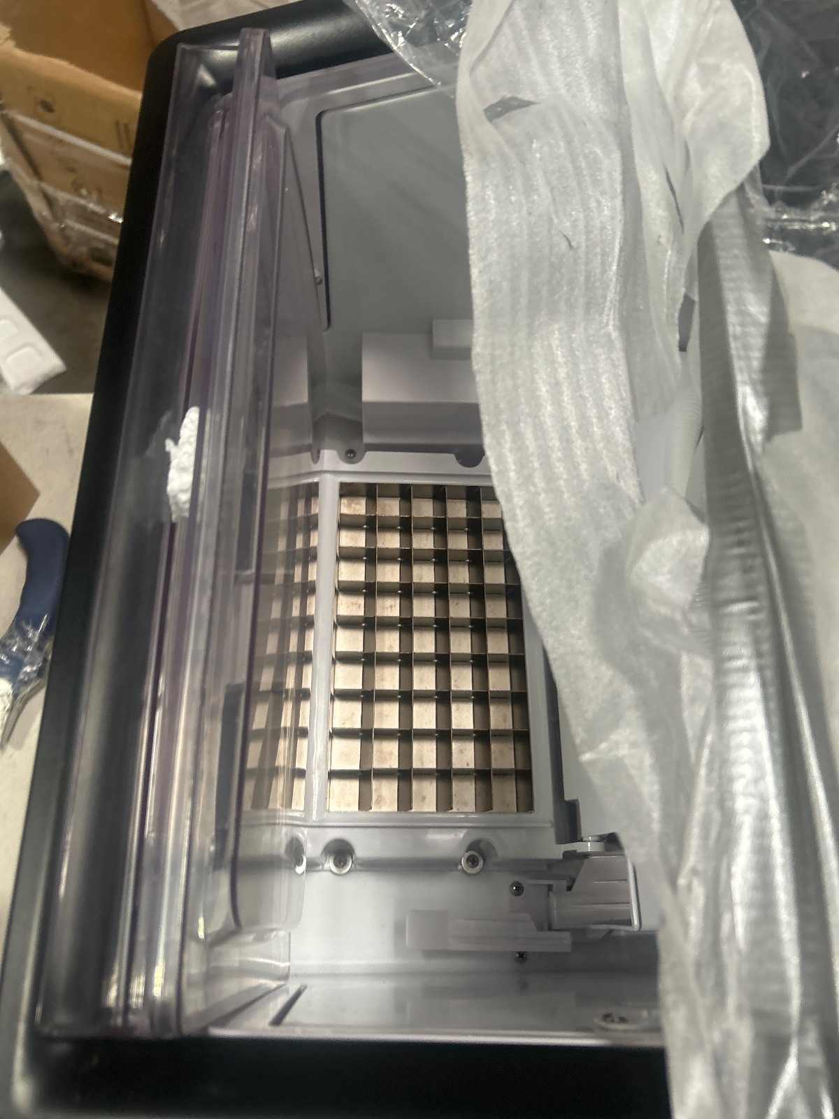 VEVOR Commercial Ice Maker 110Lbs 24H Stainless Steel Industrial Ice Machine detail photo 9