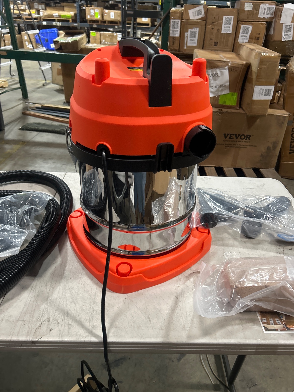VEVOR Walnut Blaster Kit 1200W Carbon Cleaning Sandblaster 13L 010800585107 detail photo 4