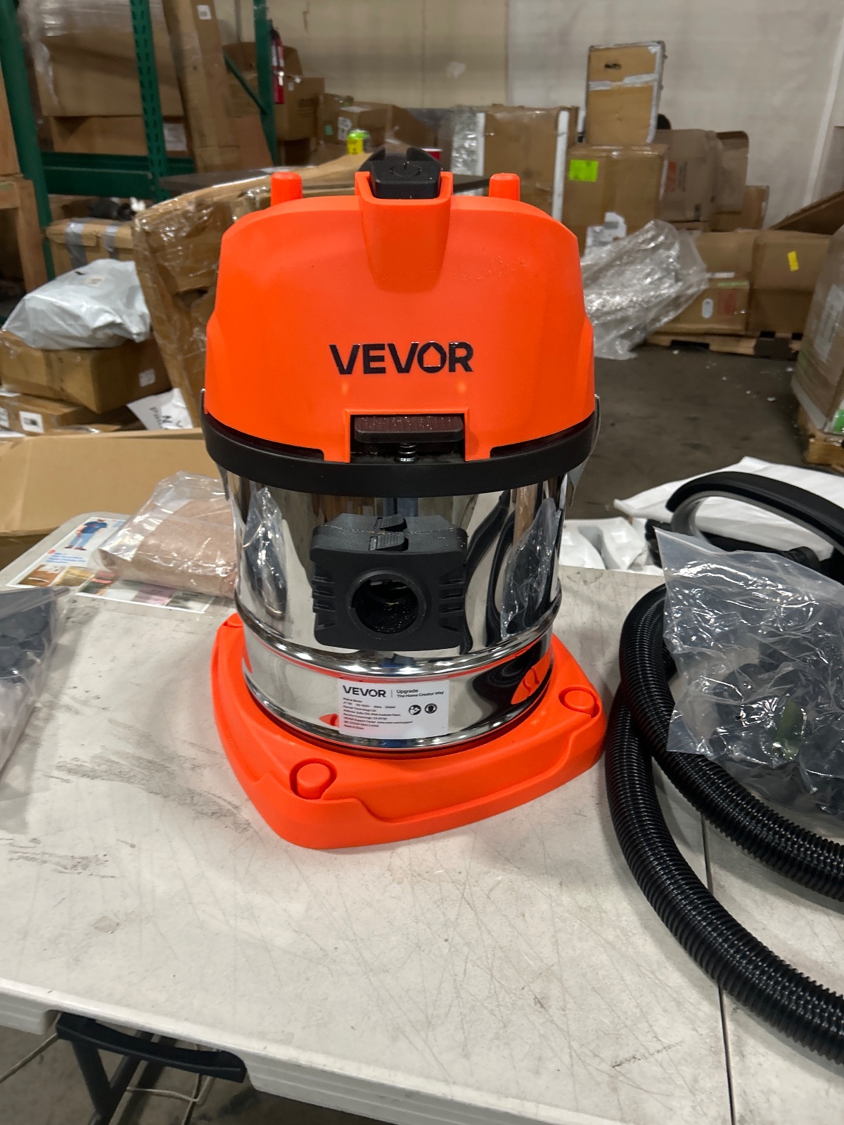 VEVOR Walnut Blaster Kit 1200W Carbon Cleaning Sandblaster 13L 010800585107 detail photo 6