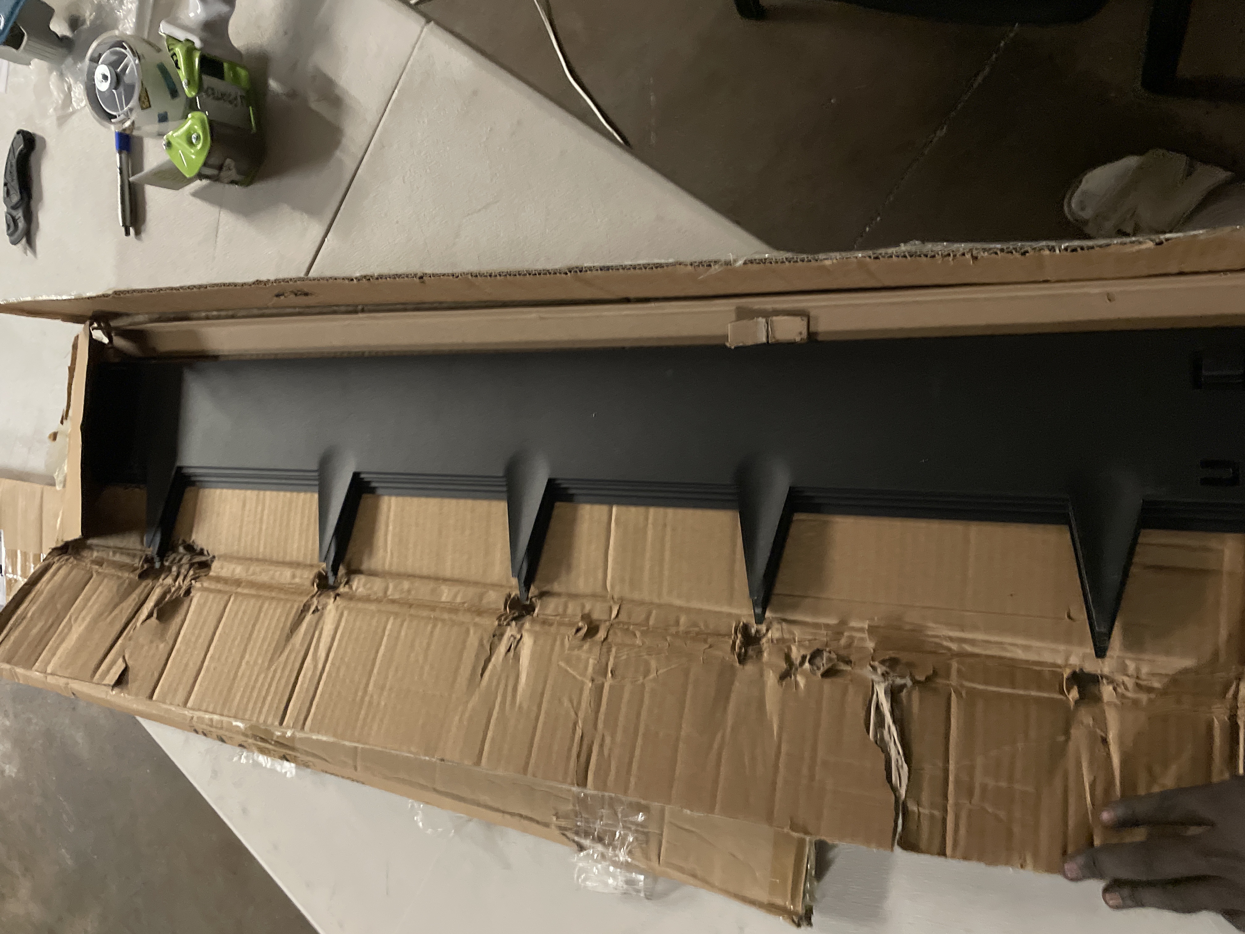 VEVOR Steel Landscape Edging 39 x 4 Inches Black Garden Border 5 Pack auction lot in Arlington TX