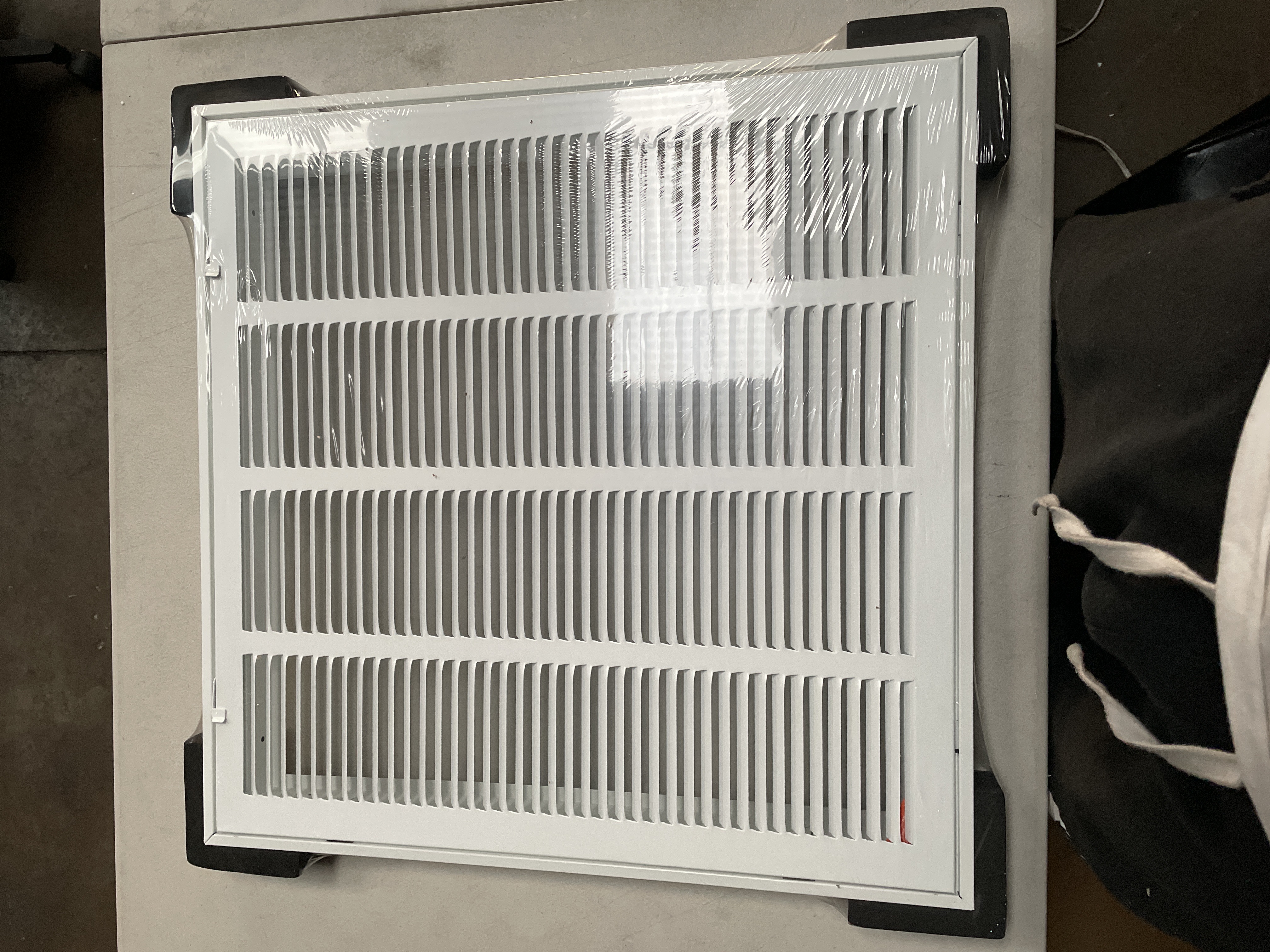 VEVOR Return Air Filter Grille Fits 20x20 Inch Duct Opening White detail photo 2