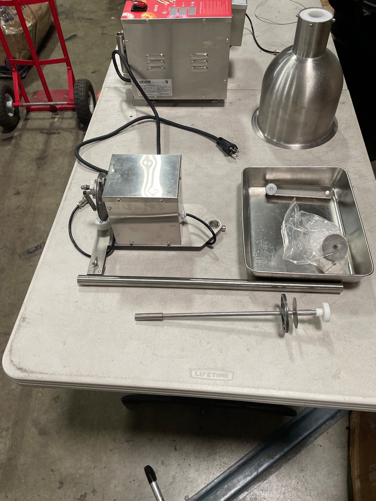 VEVOR Commercial Automatic Donut Maker Machine 110V Electric Mini Donut Maker detail photo 5