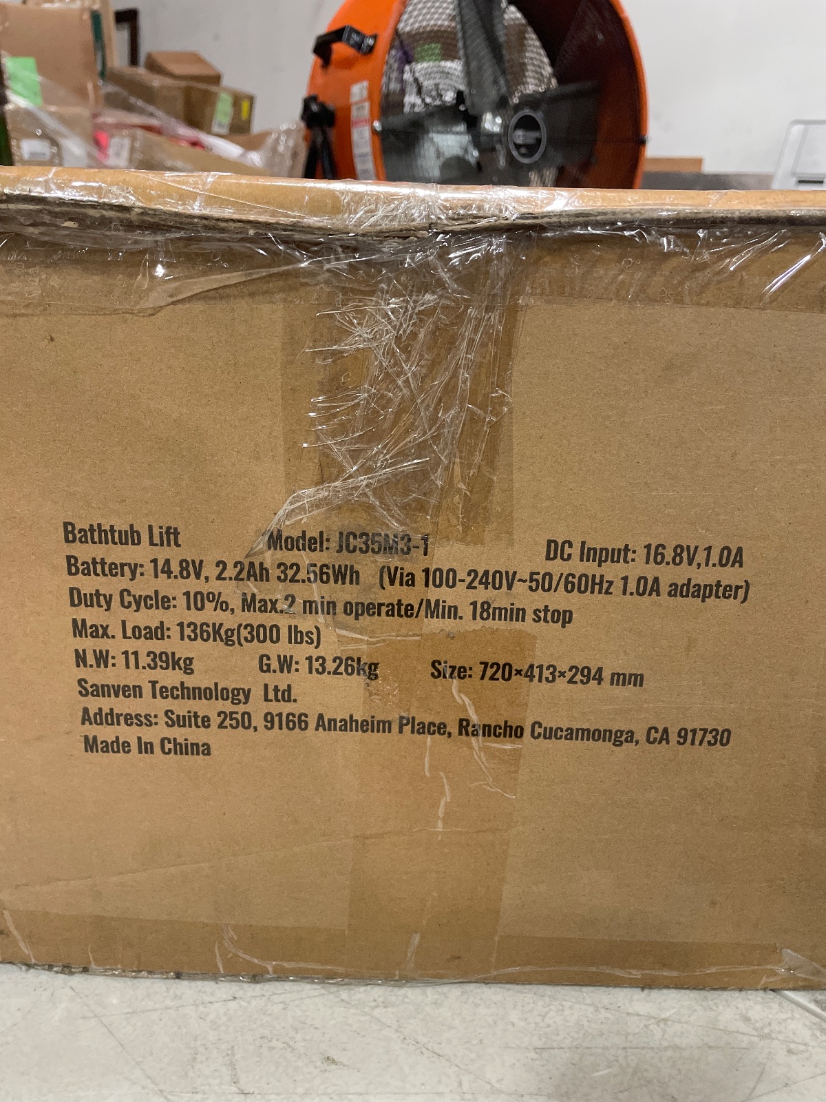 VEVOR Electric Bathtub Lift for Seniors and Disabled Model JC35M3-1 detail photo 6