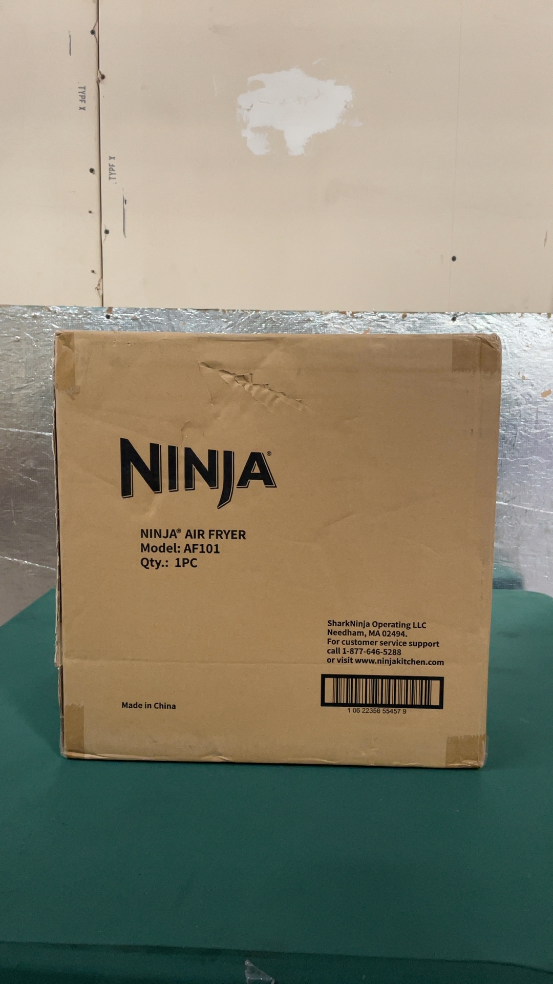 Ninja AF101 Air Fryer 4-Quart Dark Gray Countertop Kitchen Appliance detail photo 2