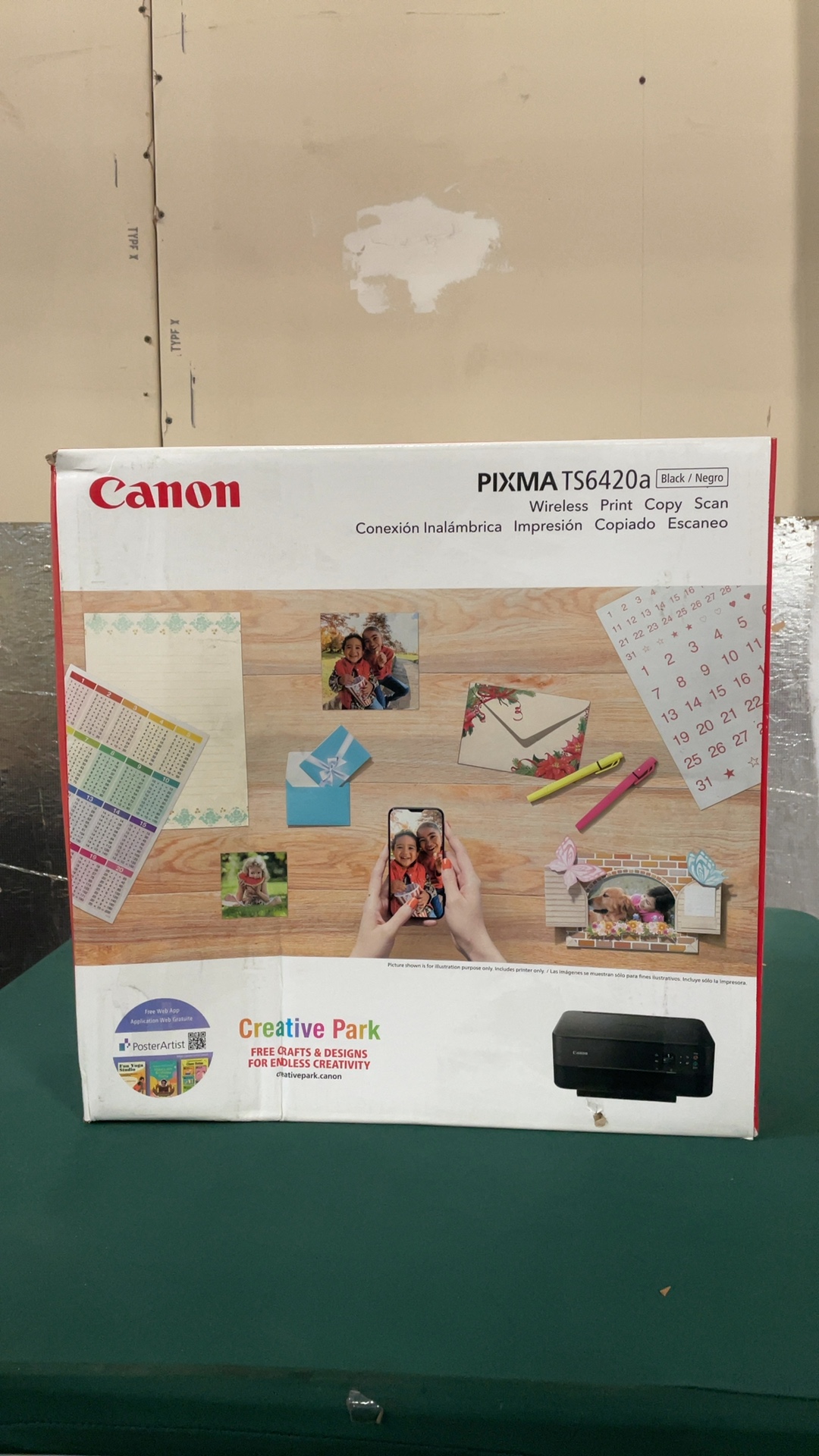 Canon PIXMA TS6420a All-in-One Wireless Inkjet Printer Black detail photo 3