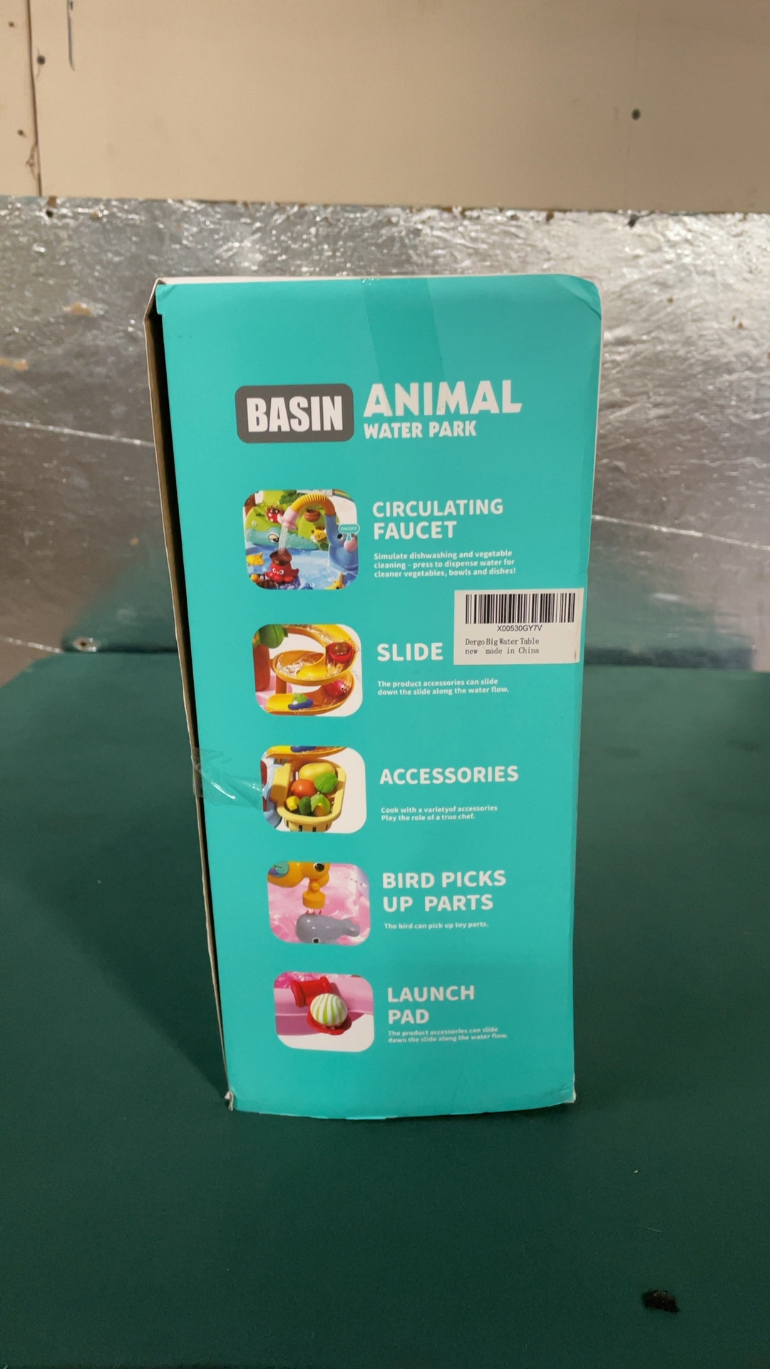 Dergo Big Water Table Basin Animal Water Park Toy 56 Pieces detail photo 3