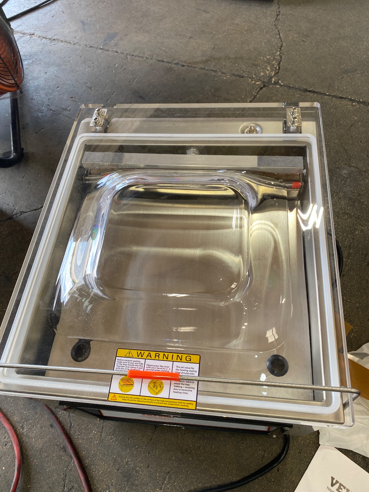 VEVOR DZ-260C-V1 Commercial Chamber Vacuum Sealer 320mm Seal Bar 120V detail photo 11
