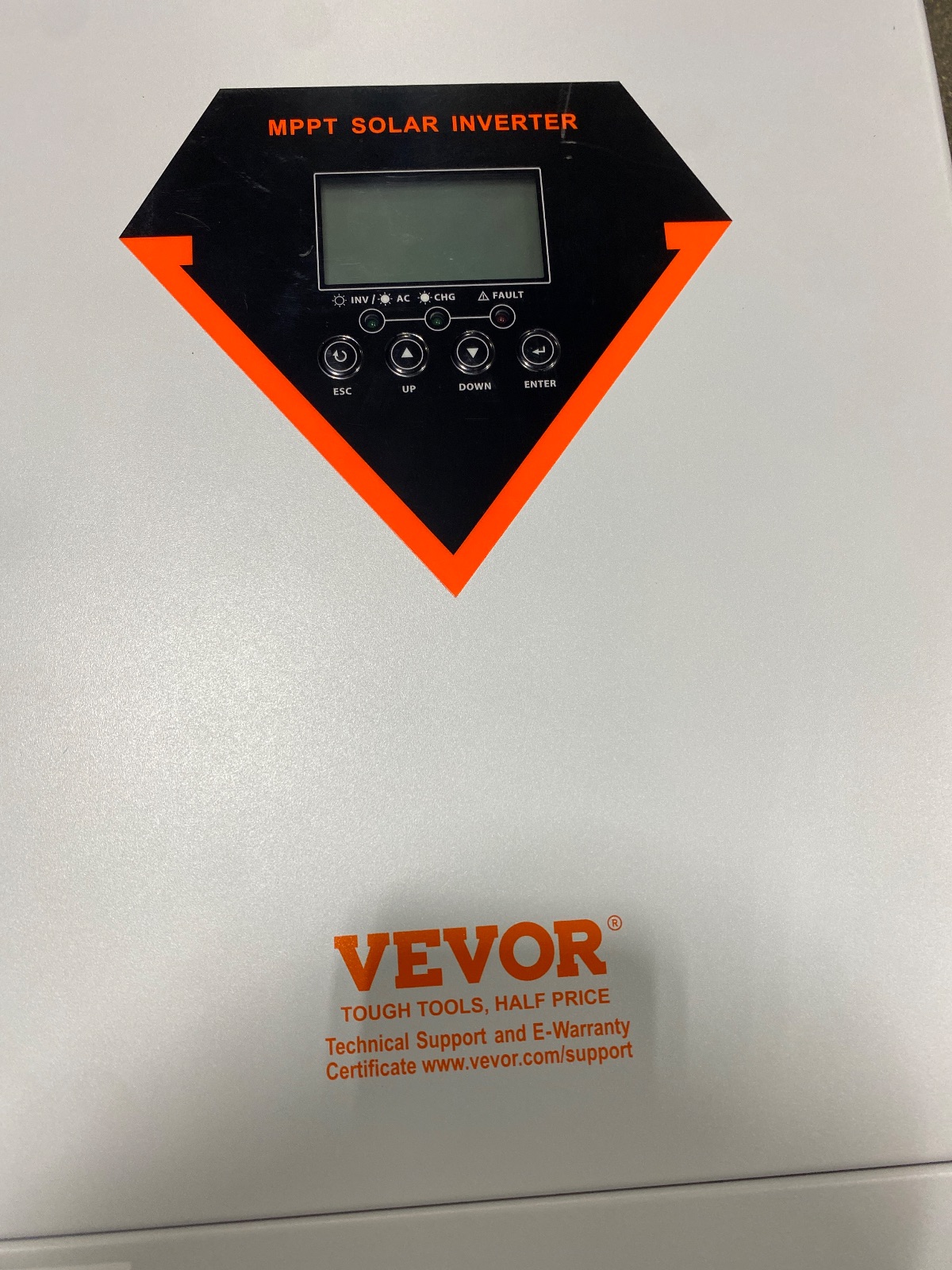VEVOR 6000W Hybrid Solar Inverter 48V to 220V AC EM6200-48L detail photo 6