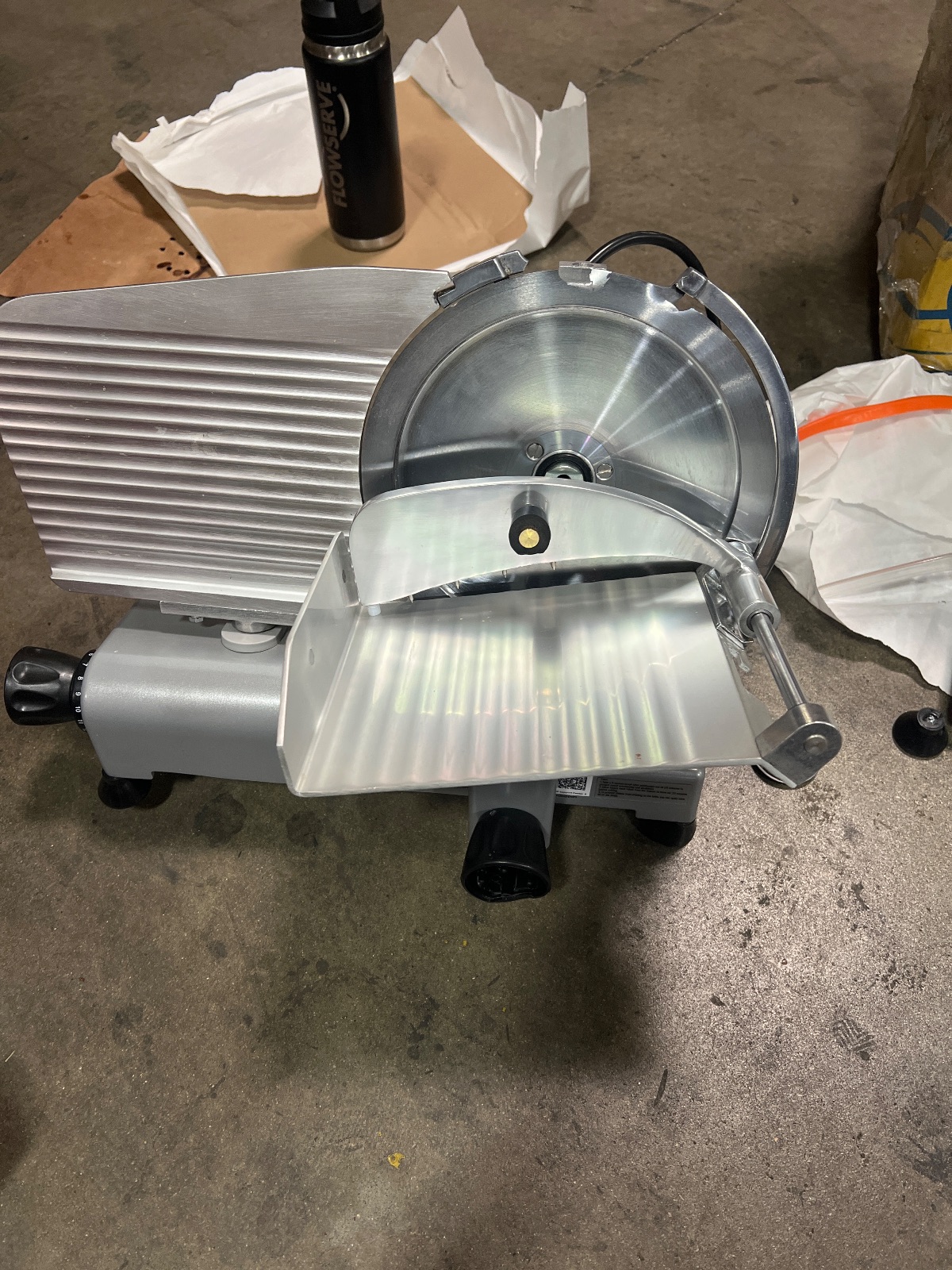 VEVOR Commercial Meat Slicer 10 Inch 1A-CS110 Parts Repair detail photo 2