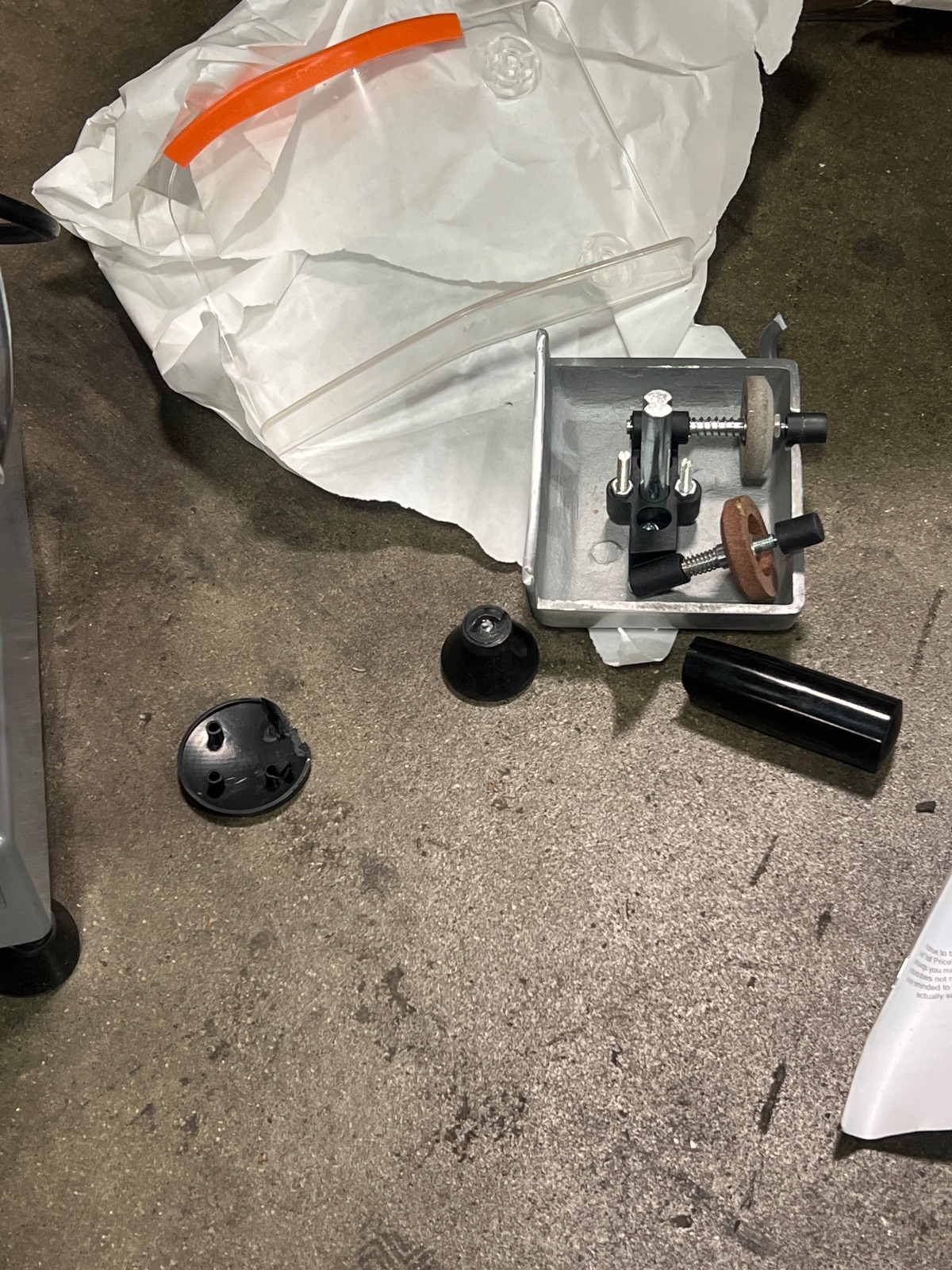 VEVOR Commercial Meat Slicer 10 Inch 1A-CS110 Parts Repair detail photo 3