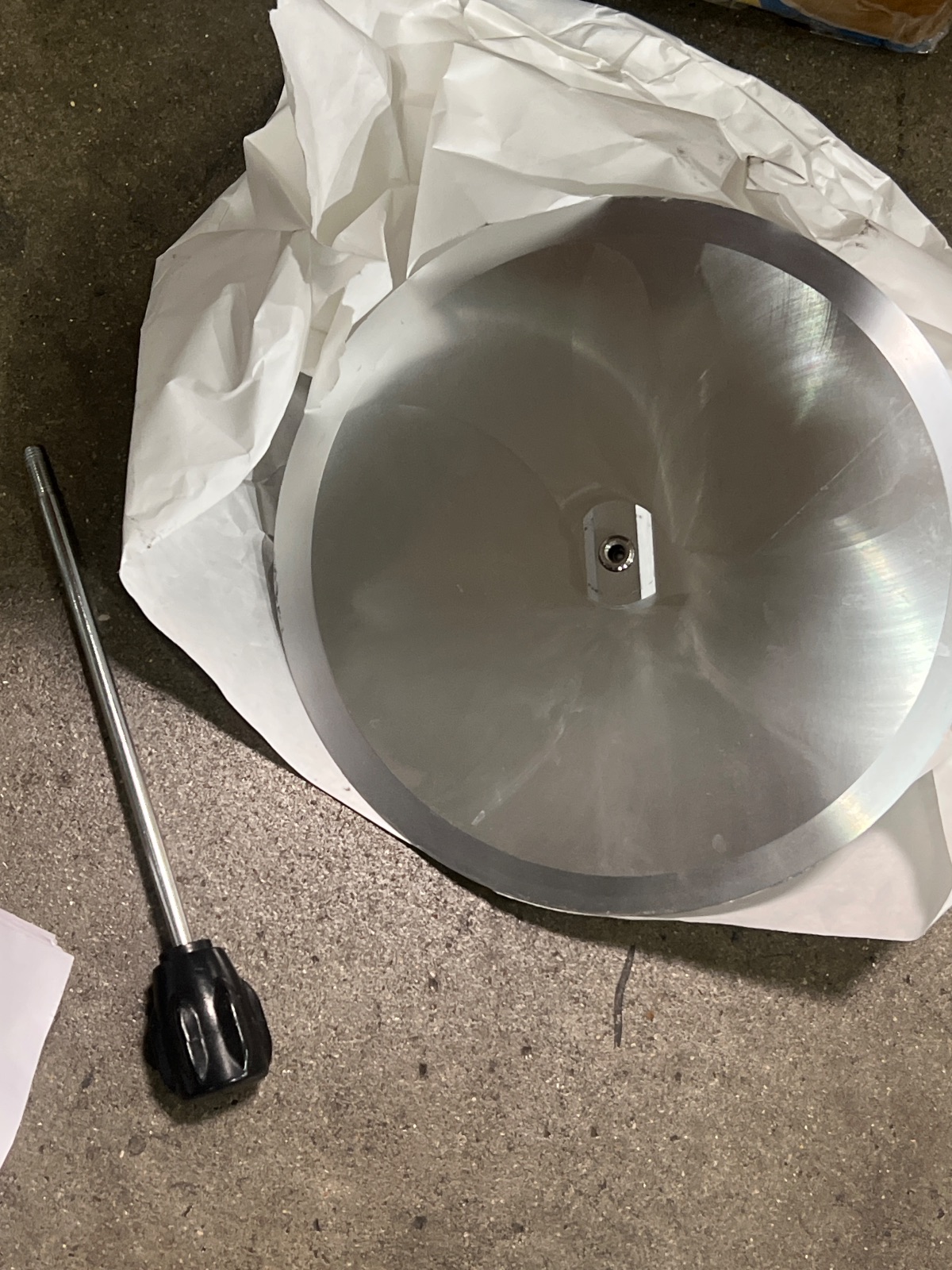 VEVOR Commercial Meat Slicer 10 Inch 1A-CS110 Parts Repair detail photo 4