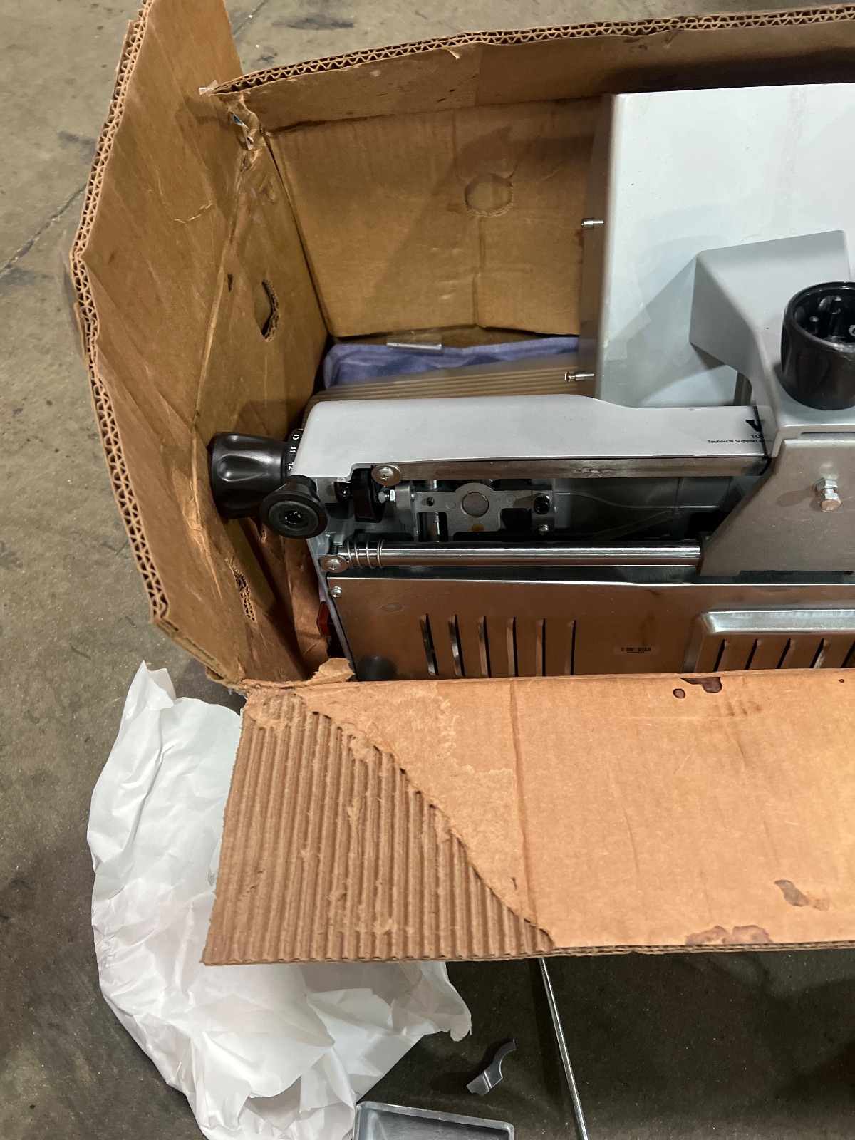 VEVOR Commercial Meat Slicer 10 Inch 1A-CS110 Parts Repair detail photo 7