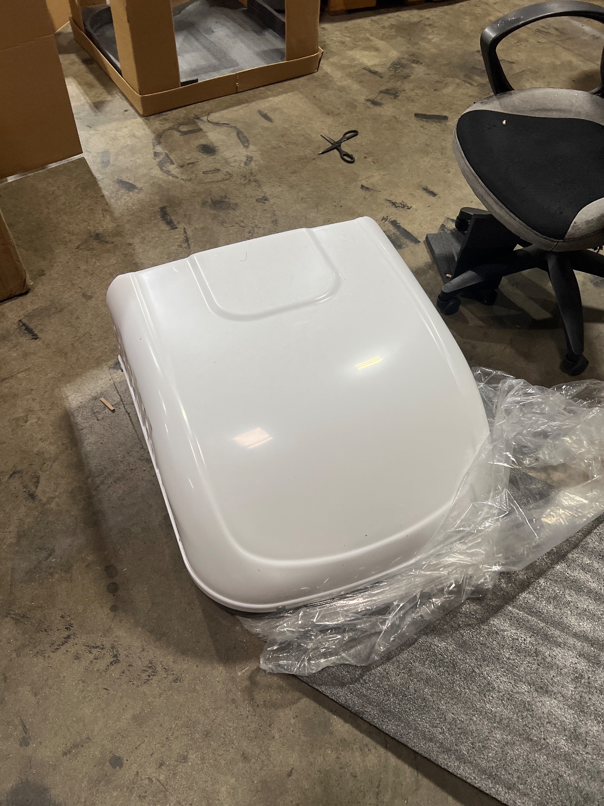 VEVOR 15000 BTU RV Air Conditioner Rooftop AC Unit White Model RT150CTW4 detail photo 12