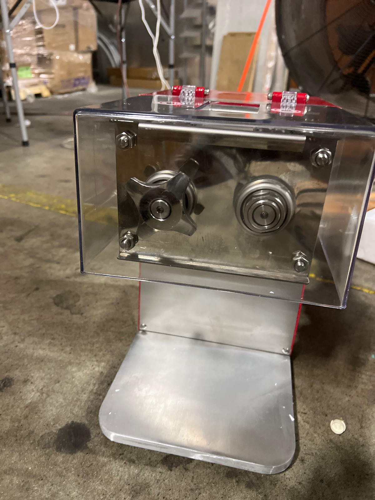 VEVOR Commercial Meat Cutter Machine 850W Electric Slicer Stainless Steel Blades detail photo 12