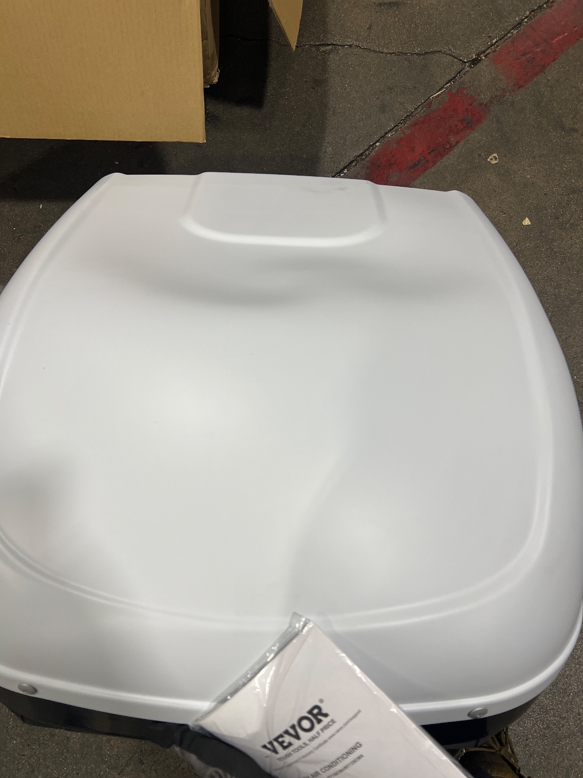 VEVOR RV Air Conditioner 15000 BTU Rooftop AC Unit 115V White detail photo 8