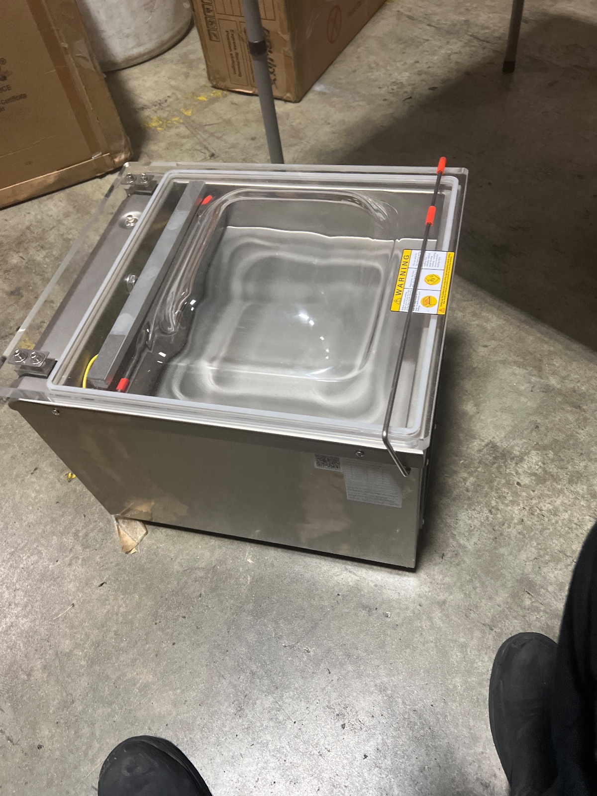 VEVOR Chamber Vacuum Sealer, Model DZ-260C-V1, 120V detail photo 5