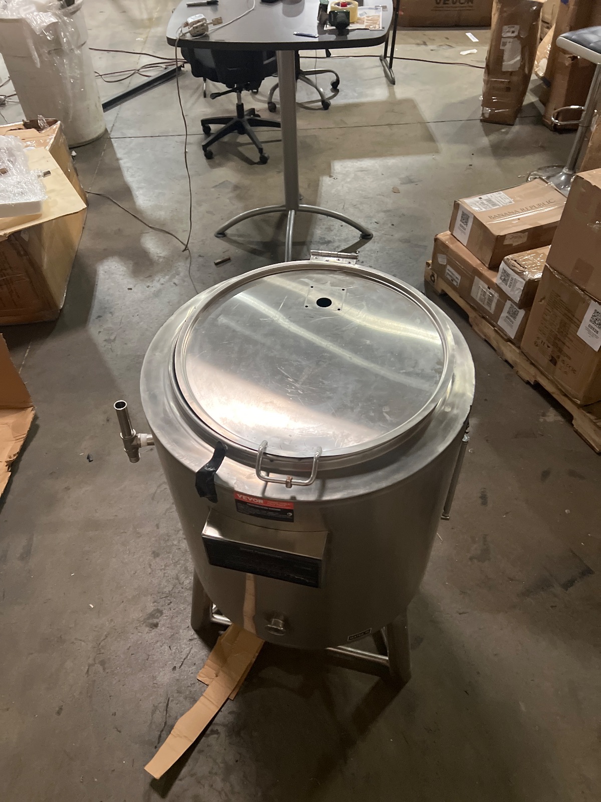 VEVOR 100L Pasteurization Machine 6000W Stainless Steel Milk Pasteurizer detail photo 14