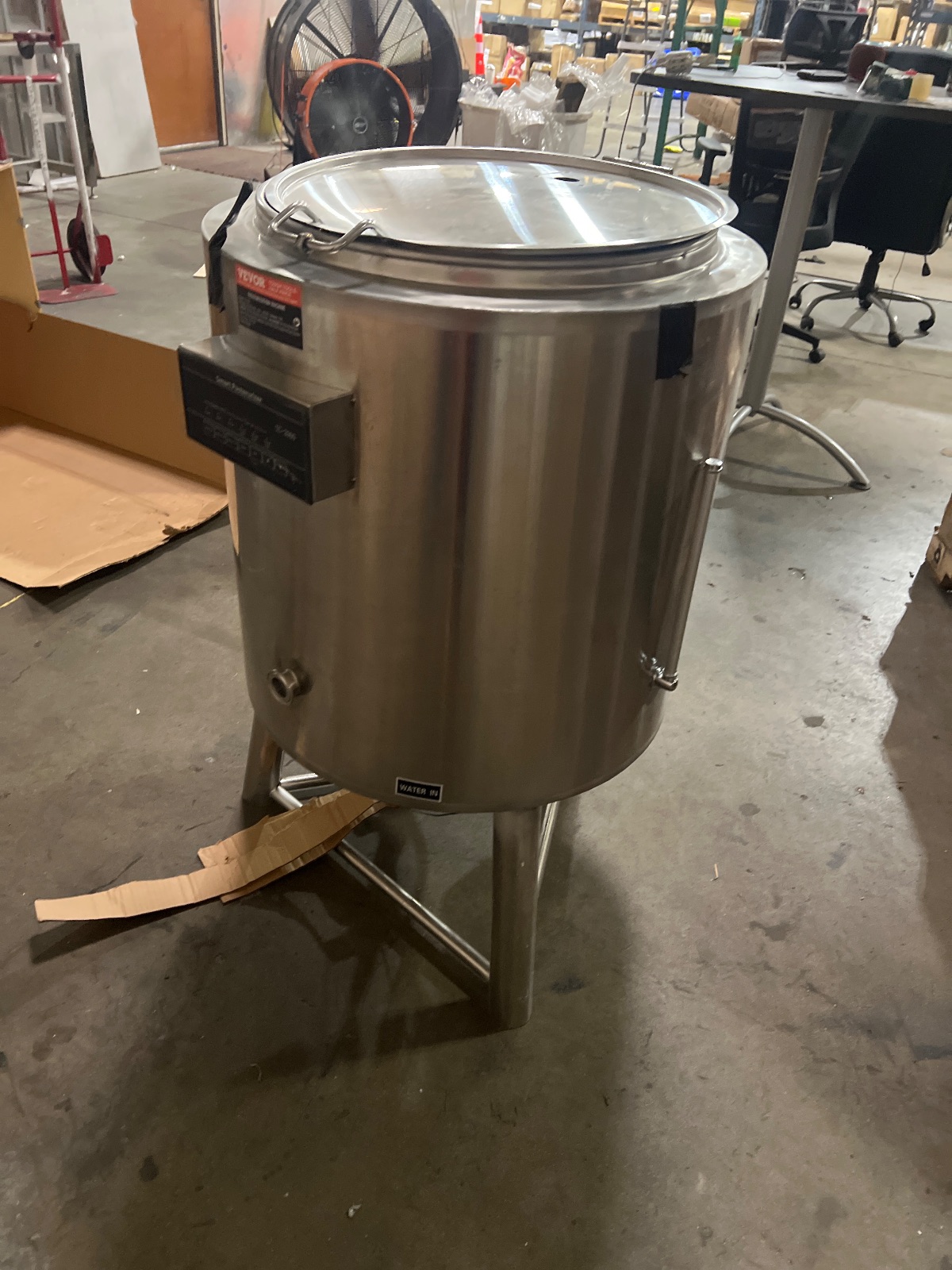 VEVOR 100L Pasteurization Machine 6000W Stainless Steel Milk Pasteurizer detail photo 15