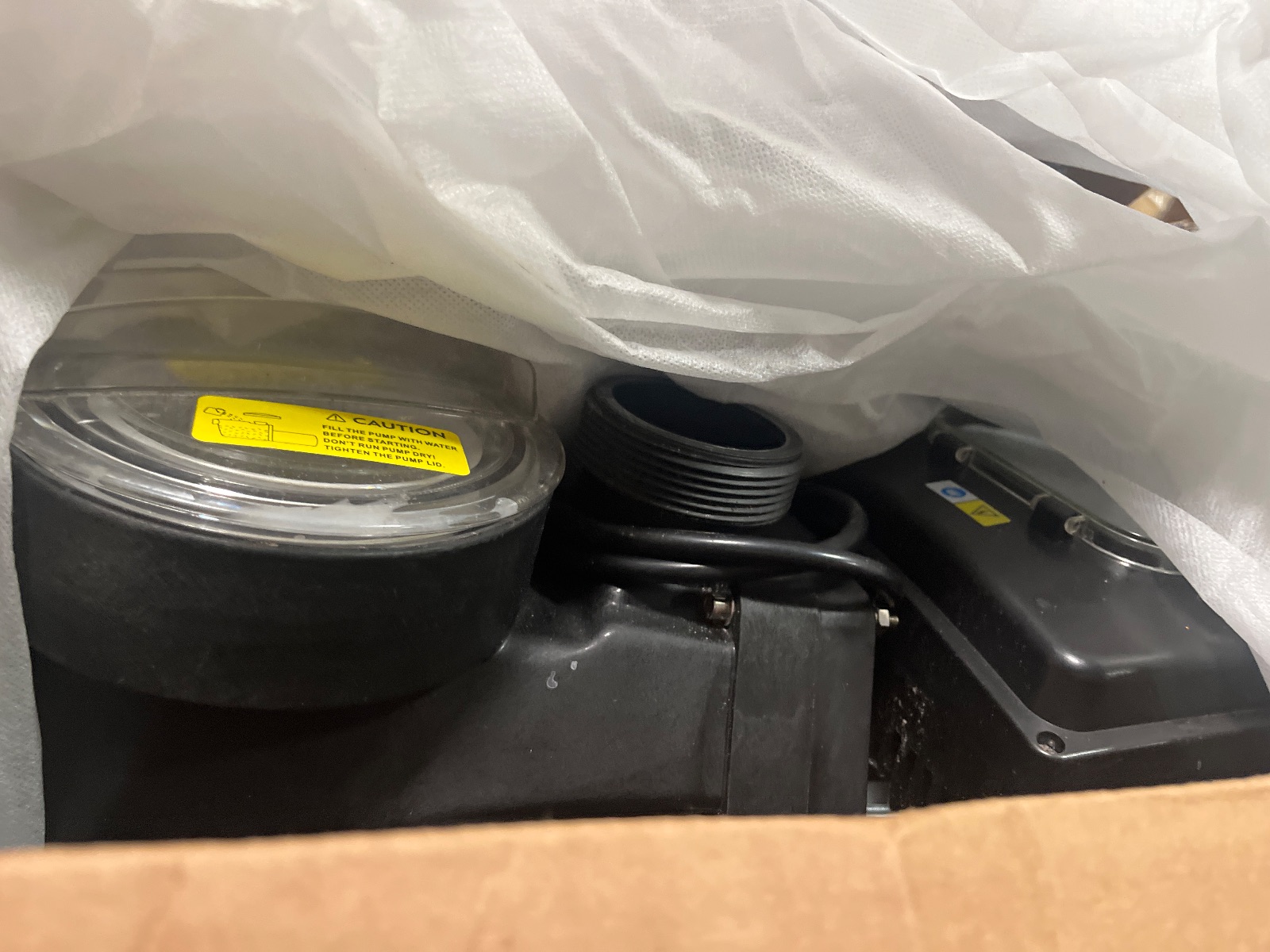 VEVOR 1.5 HP Variable Speed Pool Pump 115GPM Model HPP1100, Arlington TX liquidation listing — view 1