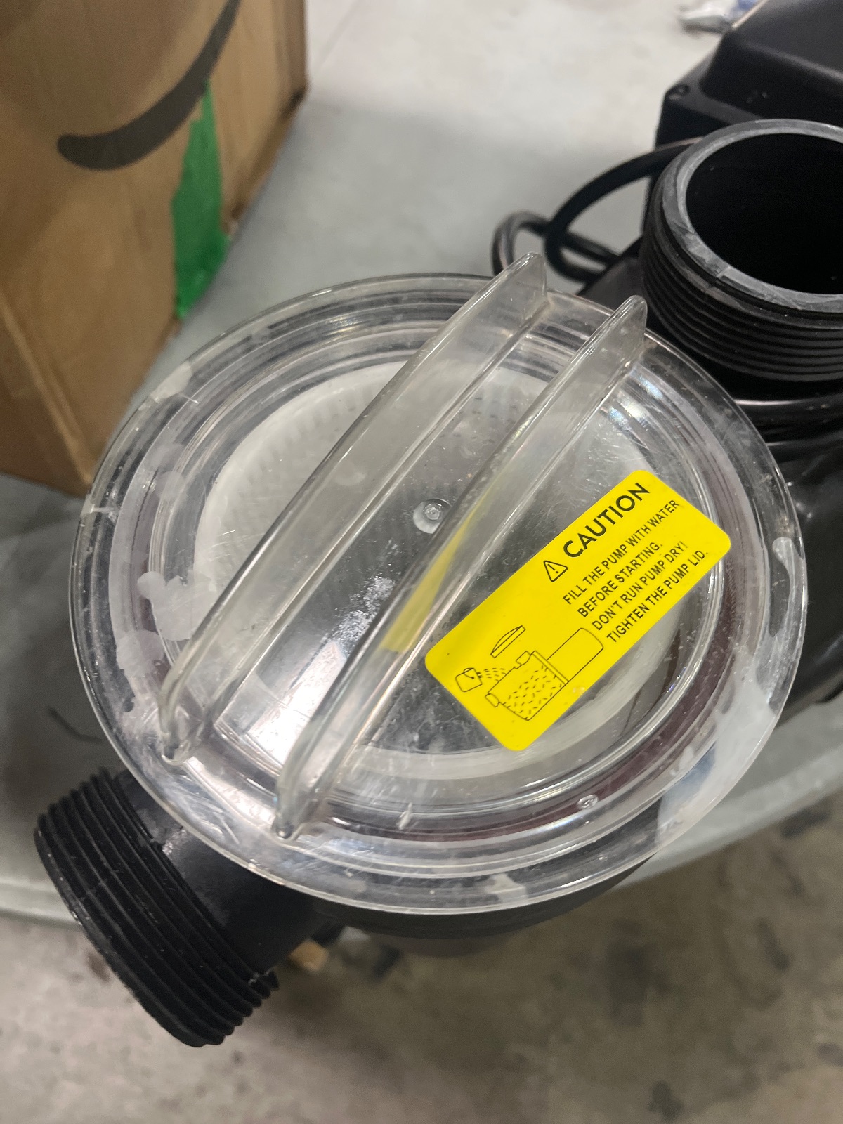 VEVOR 1.5 HP Variable Speed Pool Pump 115GPM Model HPP1100 detail photo 8