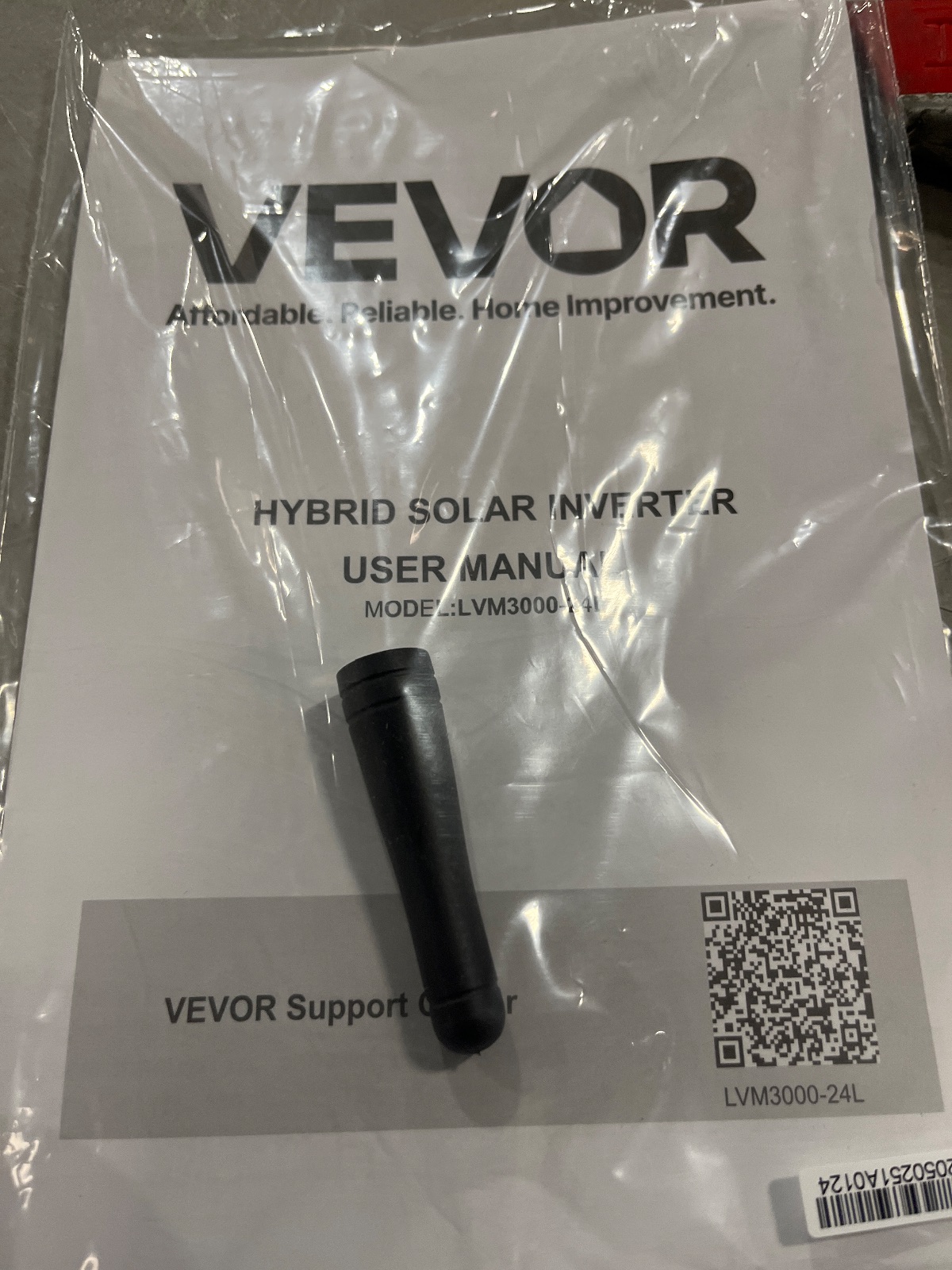 VEVOR 3000W Hybrid Solar Inverter Charger 24V DC to 120V AC, Arlington TX liquidation listing — view 1