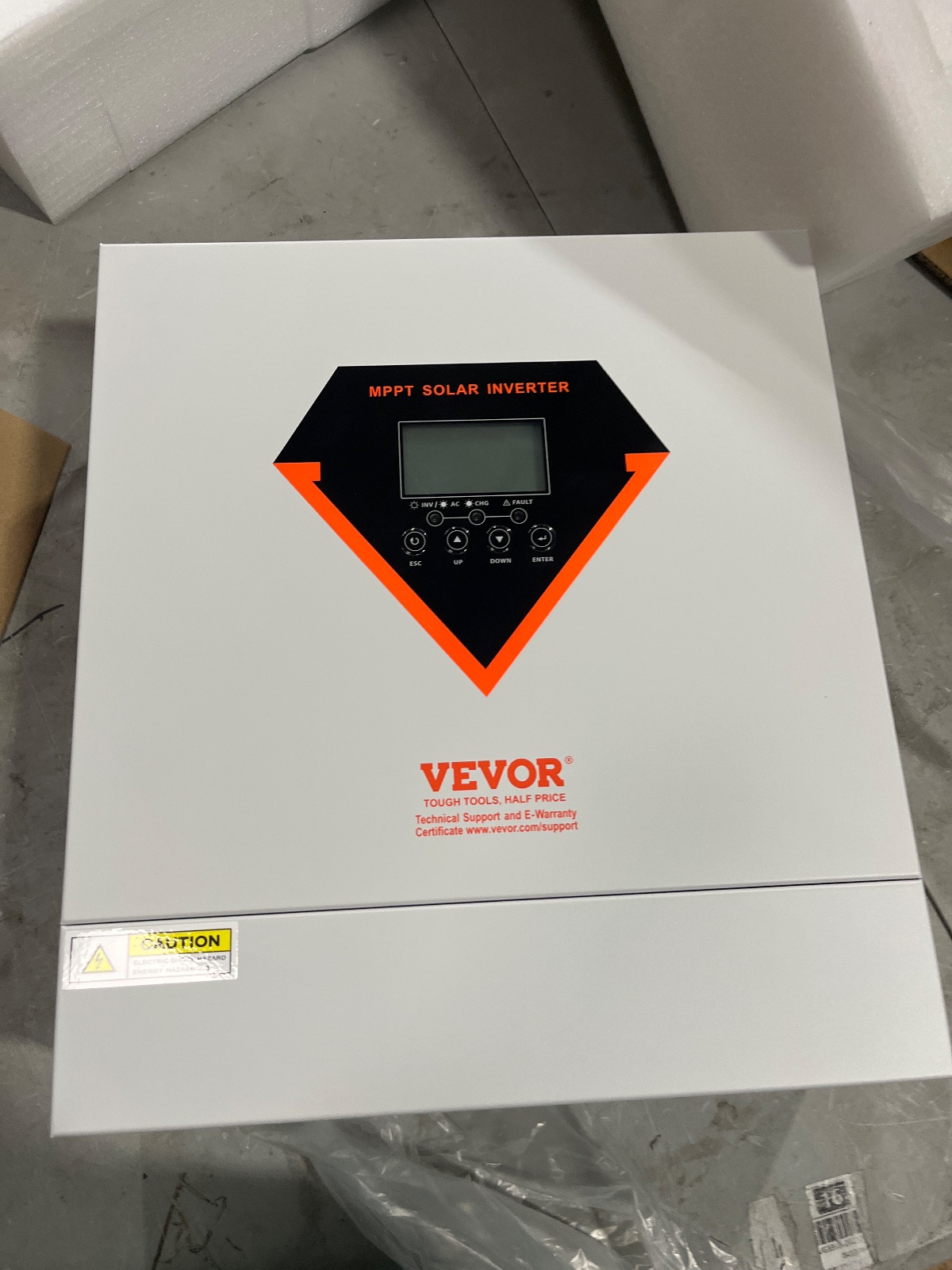 VEVOR 3000W Hybrid Solar Inverter Charger 24V DC to 120V AC detail photo 2