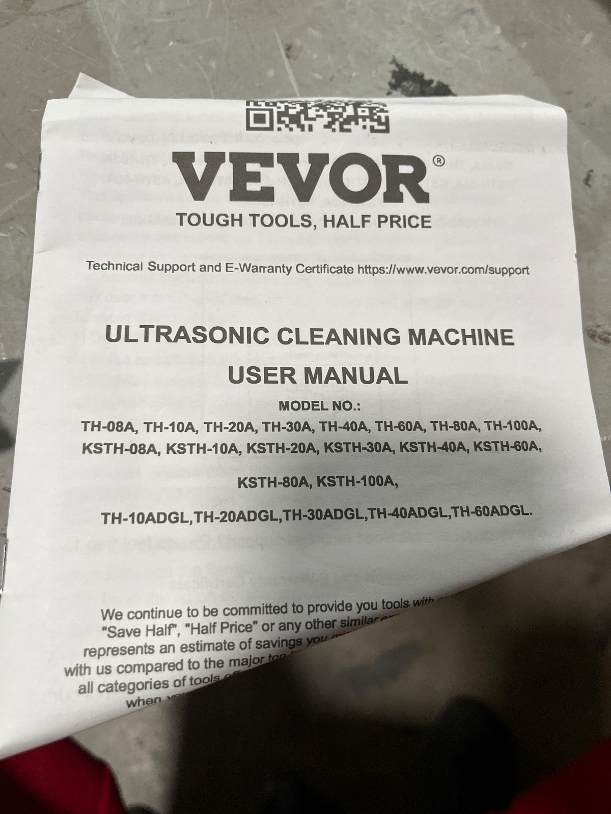 VEVOR 6L Ultrasonic Vinyl Record Cleaning Machine with Motorized Bracket, Arlington TX liquidation listing — view 1