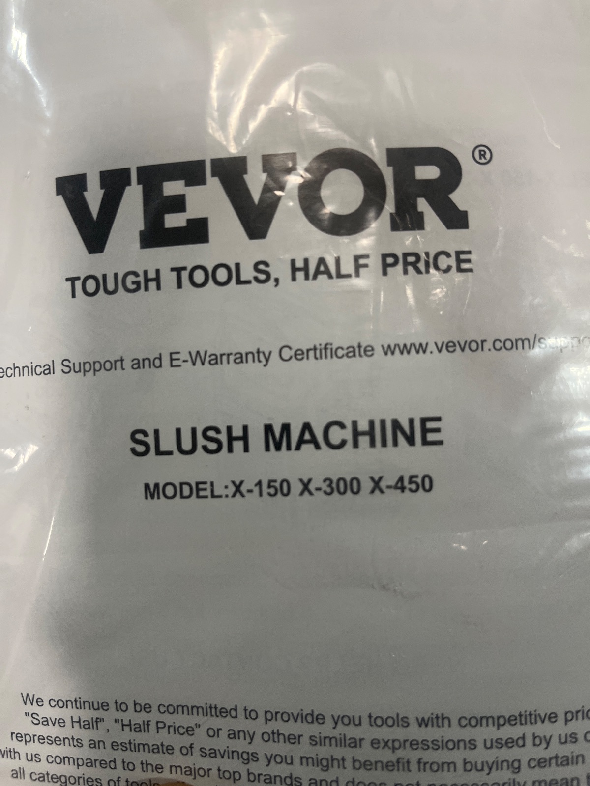 VEVOR 30L Commercial Slushy Machine Double Bowl Frozen Drink Maker Model X-300 detail photo 5