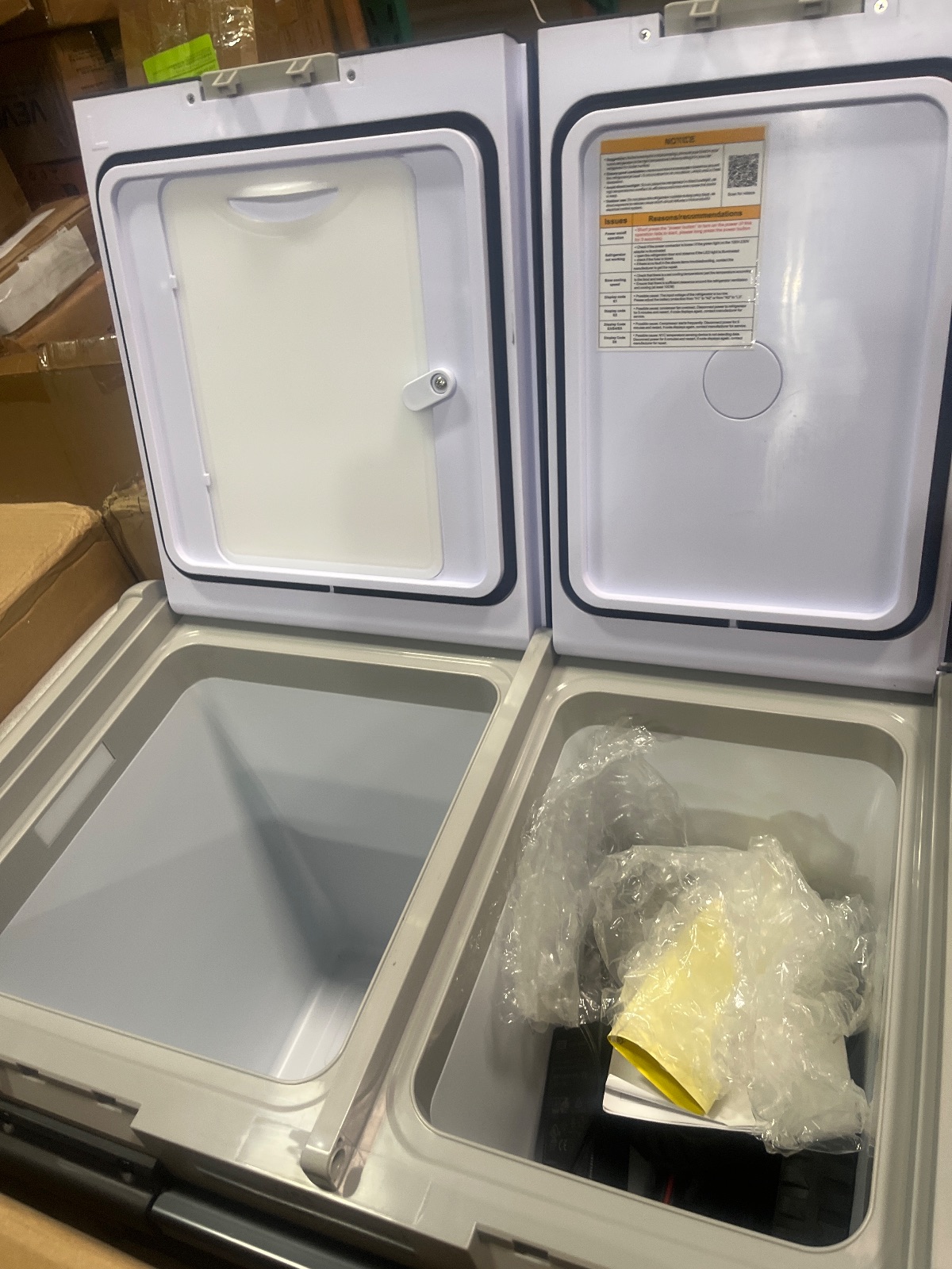 VEVOR Car Refrigerator X50K 53 Quarts Portable Freezer Unit detail photo 5