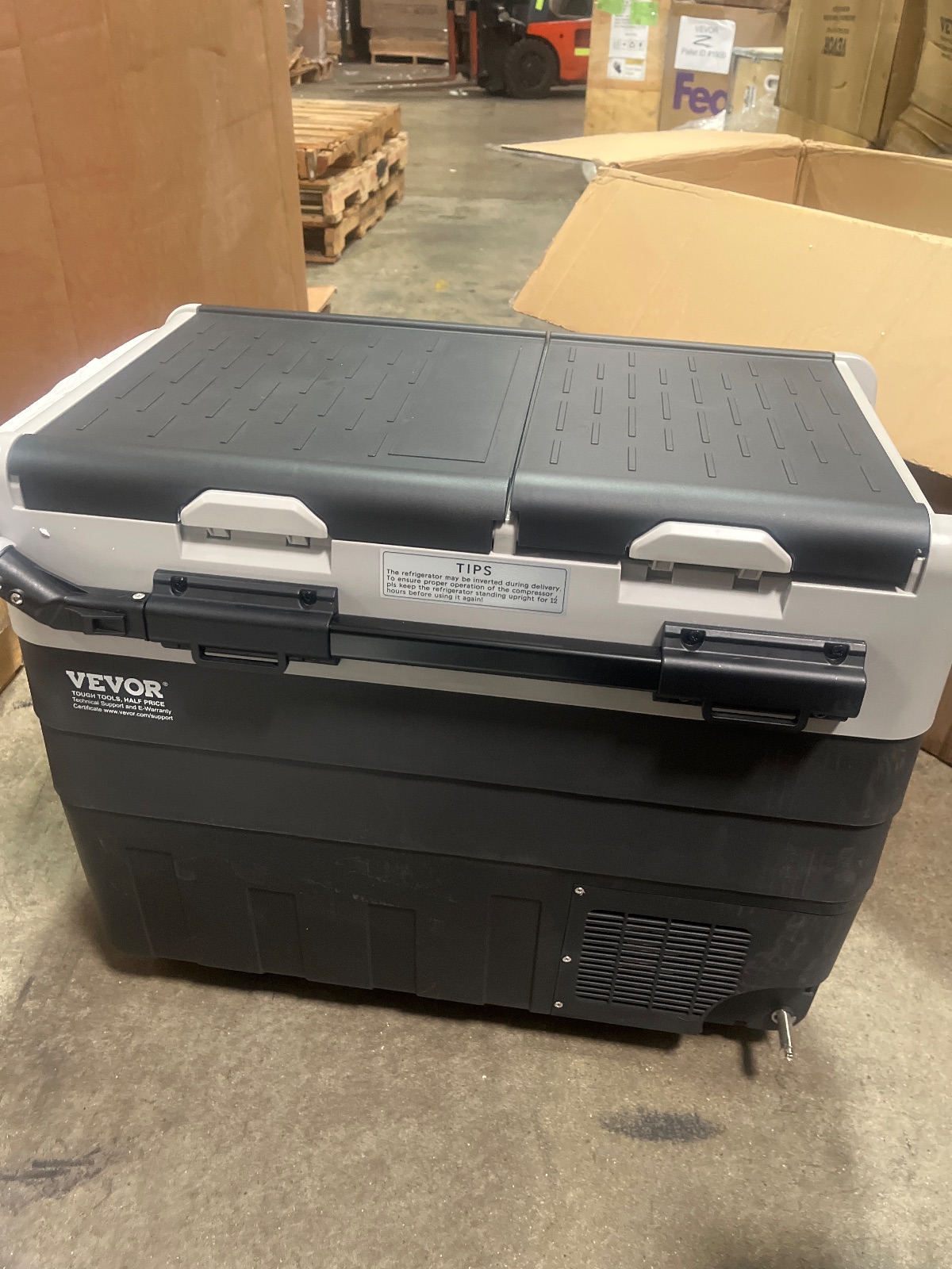VEVOR Car Refrigerator X50K 53 Quarts Portable Freezer Unit detail photo 7