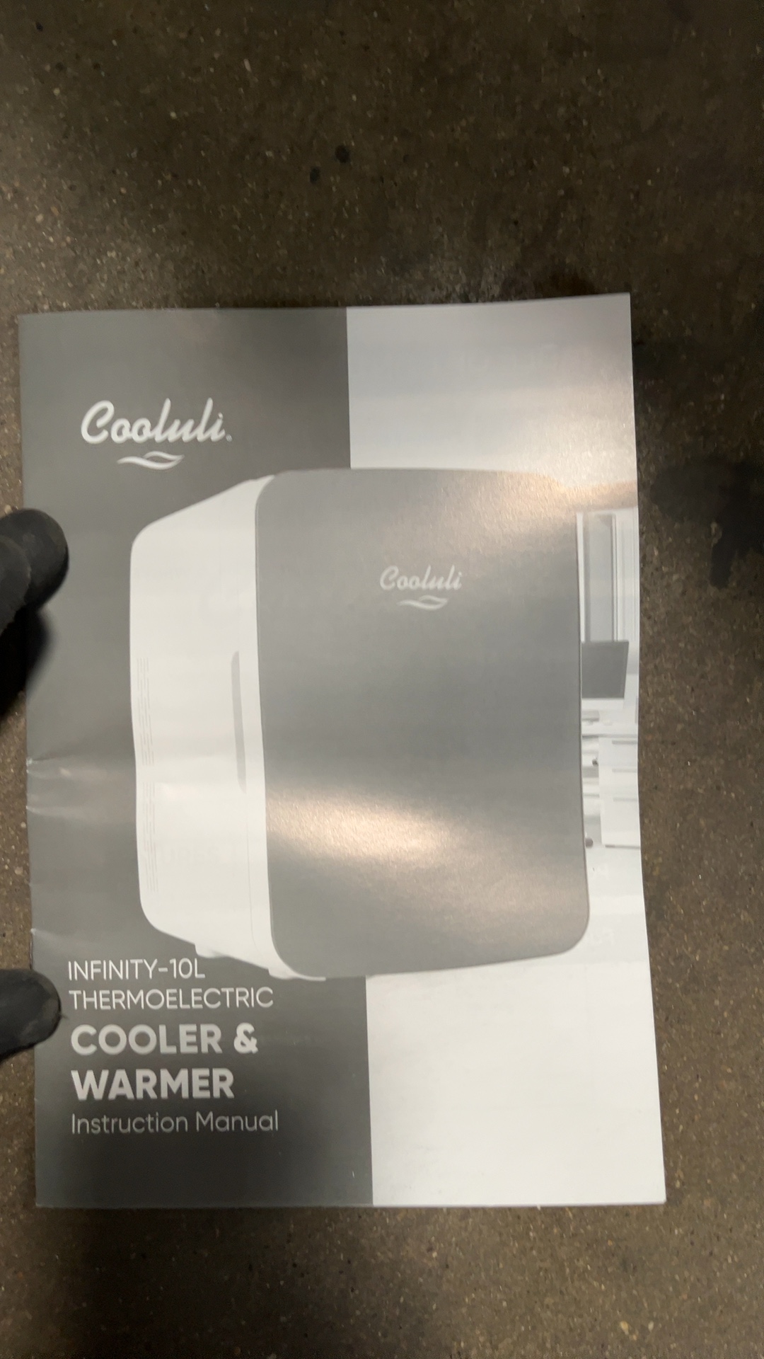 Cooluli Infinity 10L Thermoelectric Cooler and Warmer Mini Fridge detail photo 2