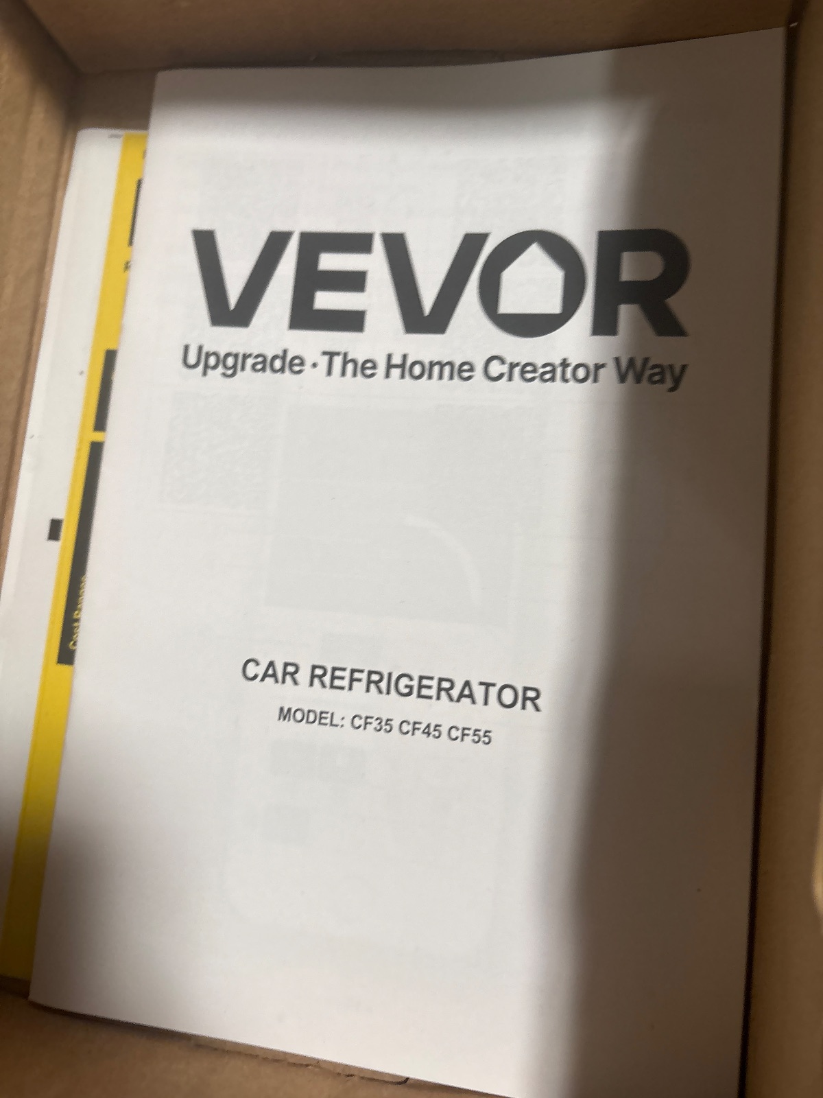 VEVOR 12V Portable Car Refrigerator 47.5 Quart 45L Compact RV Freezer, Arlington TX liquidation listing — view 1