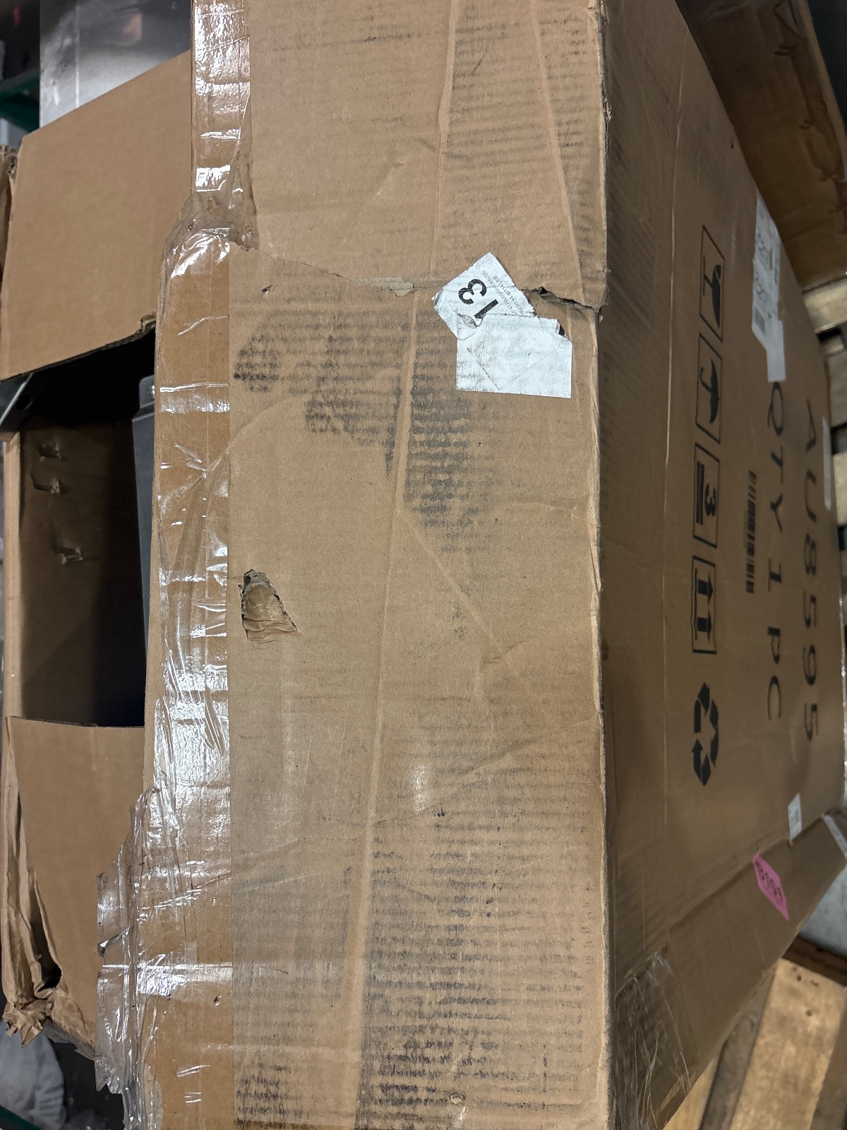 VEVOR Commercial LPG Gas Deep Fryer Countertop Stainless Steel Single Tank Baskets, Arlington TX liquidation listing — view 1
