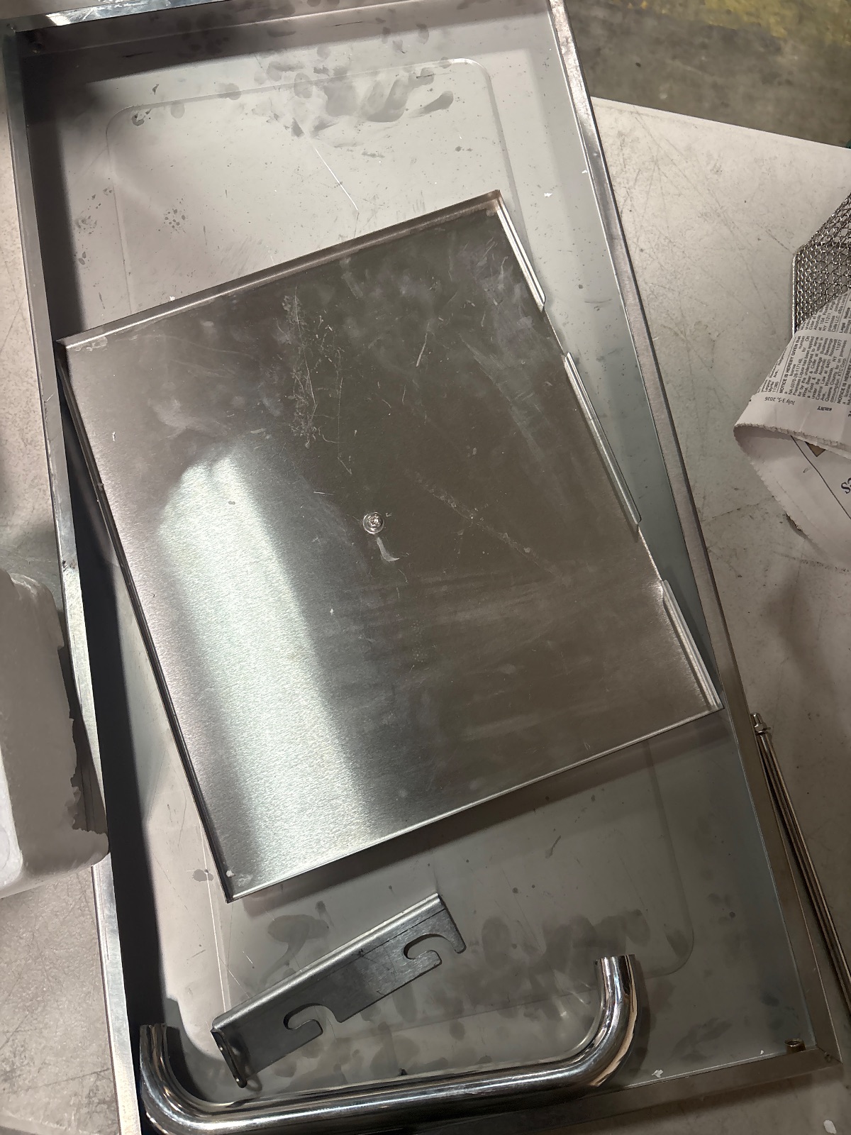VEVOR Commercial LPG Gas Deep Fryer Countertop Stainless Steel Single Tank Baskets detail photo 4