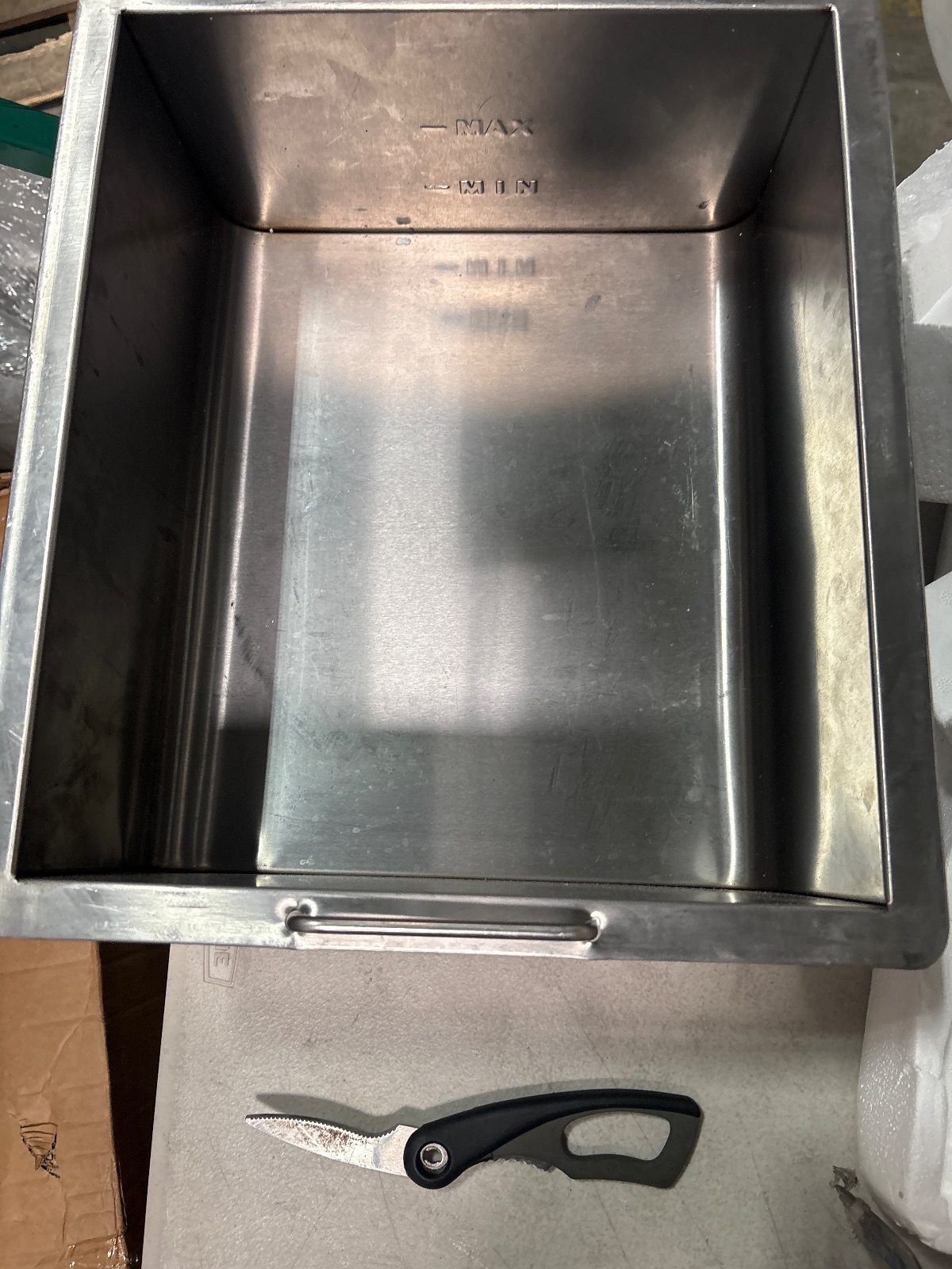 VEVOR Commercial LPG Gas Deep Fryer Countertop Stainless Steel Single Tank Baskets detail photo 5
