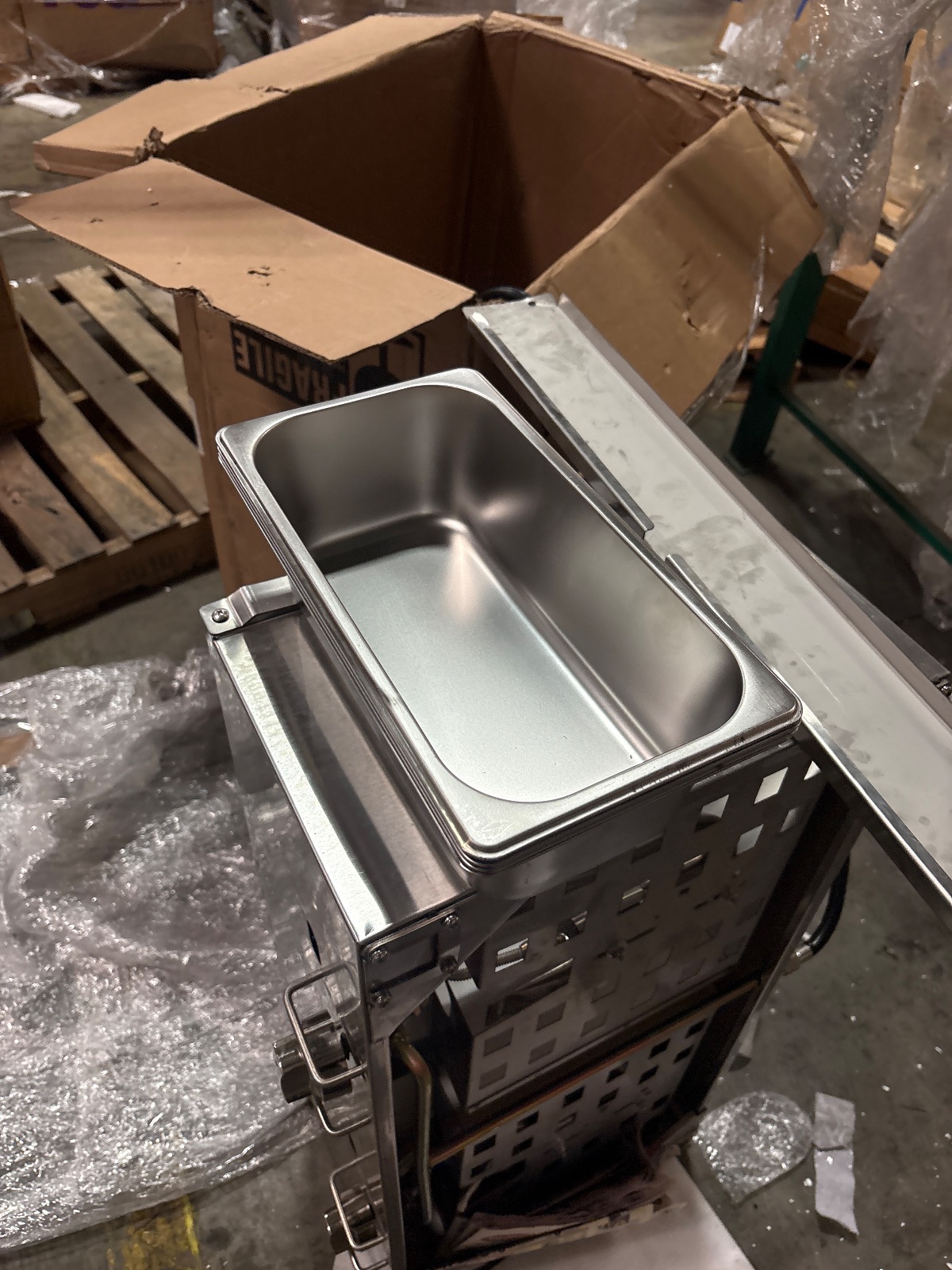 VEVOR Commercial LPG Gas Deep Fryer Countertop Stainless Steel Single Tank Baskets detail photo 8
