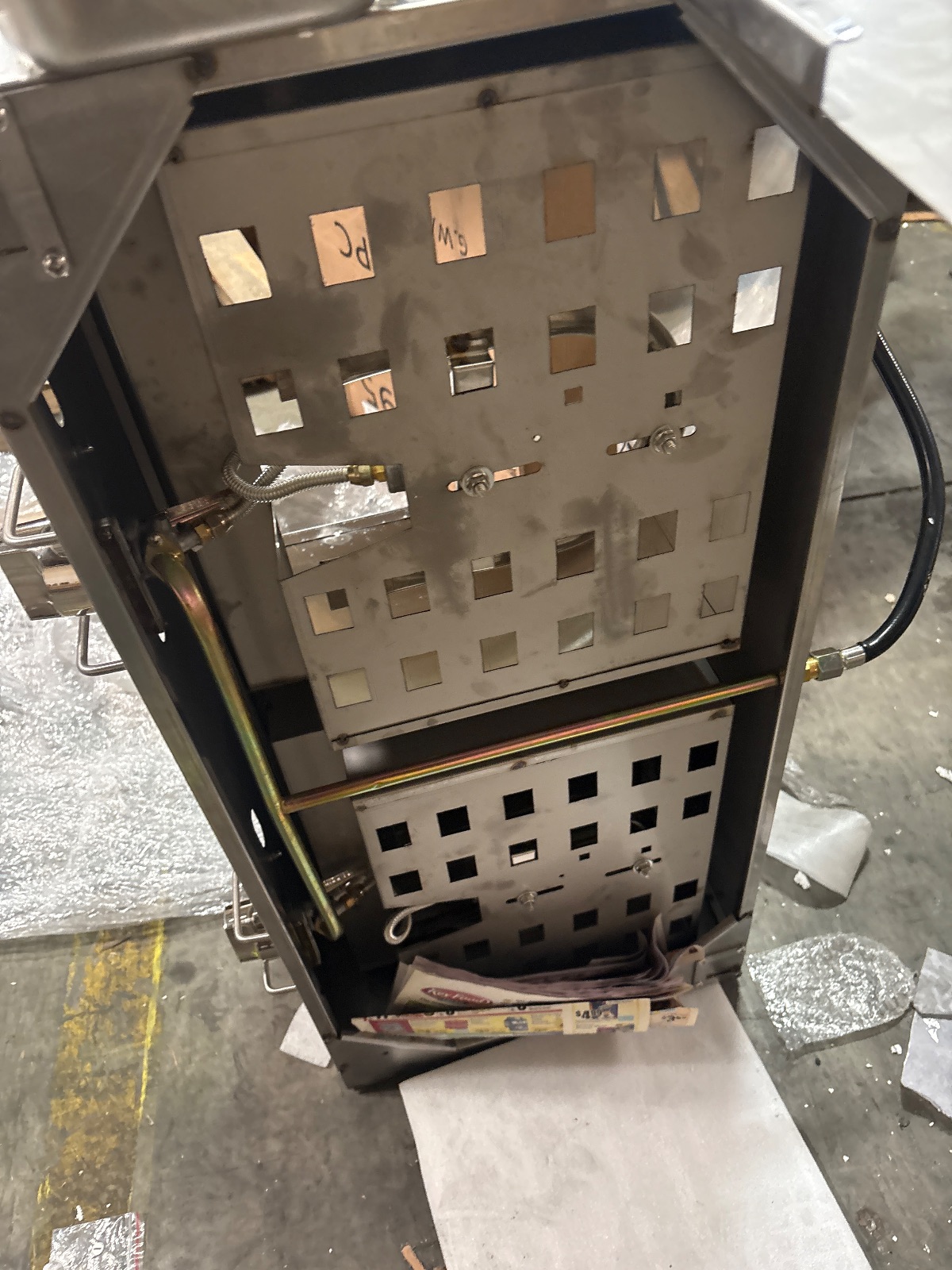 VEVOR Commercial LPG Gas Deep Fryer Countertop Stainless Steel Single Tank Baskets detail photo 9