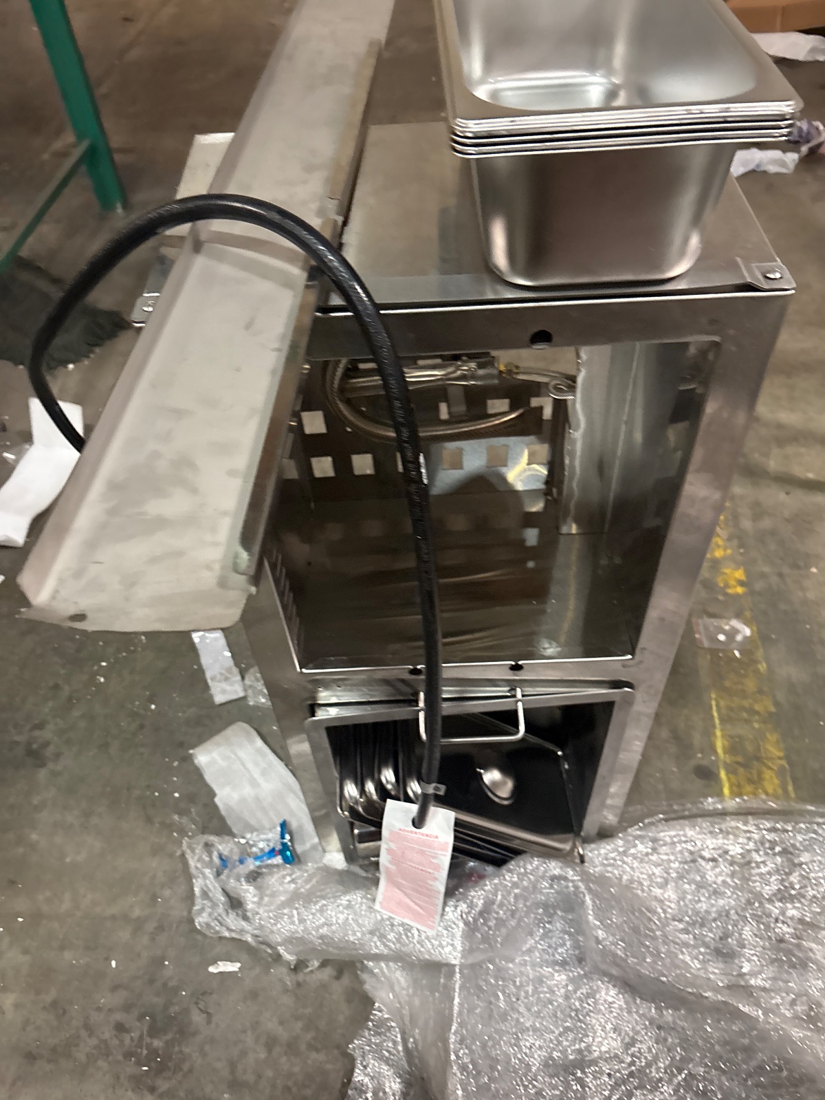 VEVOR Commercial LPG Gas Deep Fryer Countertop Stainless Steel Single Tank Baskets detail photo 11