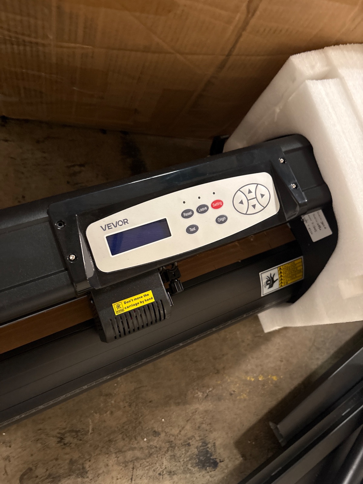 VEVOR 34 Inch Vinyl Cutter Machine with Floor Stand and Signmaster Software detail photo 5