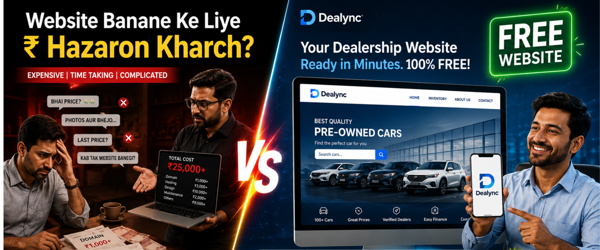 Website Banane Ke Liye Hazaron Kharch? Stop Overpaying and Start Selling Online in Minutes!