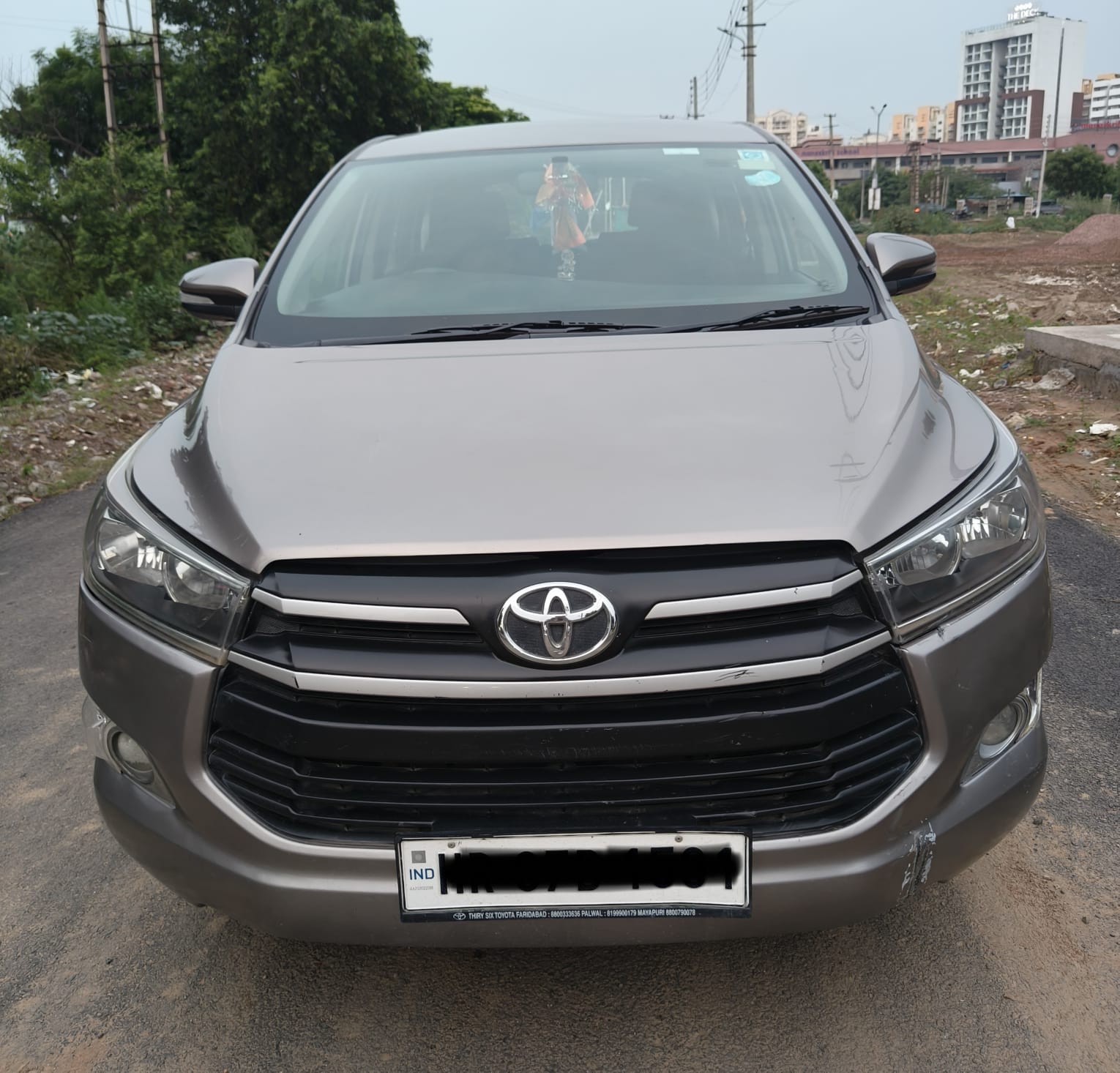Toyota Innova Crysta 
Note👉 - Main Glass also original .
Model - Dec. 2019
Owner - First 
Driven - 1,40,000 km 
Insurance - Upto December 2026
All 4 Brand new tyres 
Not any Replacement 
Not any Repainted 
All original car
Price 12.9
Note👉 - Main Glass also original .
Model - Dec. 2019
Owner - First 
Driven - 1,40,000 km 
Insurance - Upto December 2026
All 4 Brand new tyres 
Not any Replacement 
Not any Repainted 
All origi — image 1