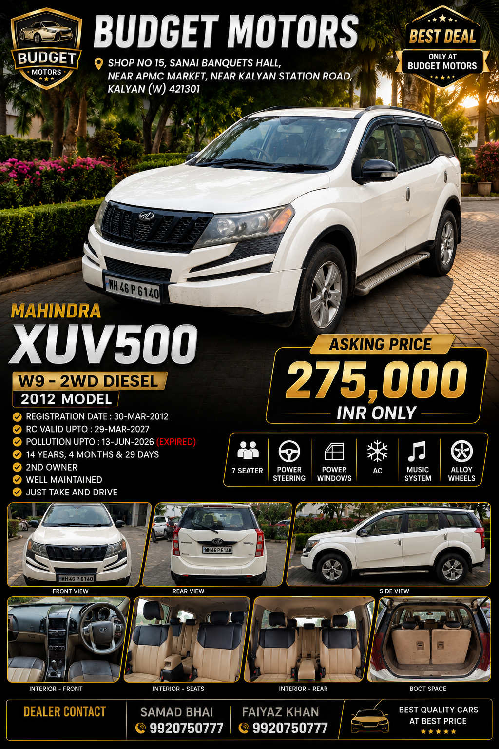 MAHINDRA XUV 500 — photo 1