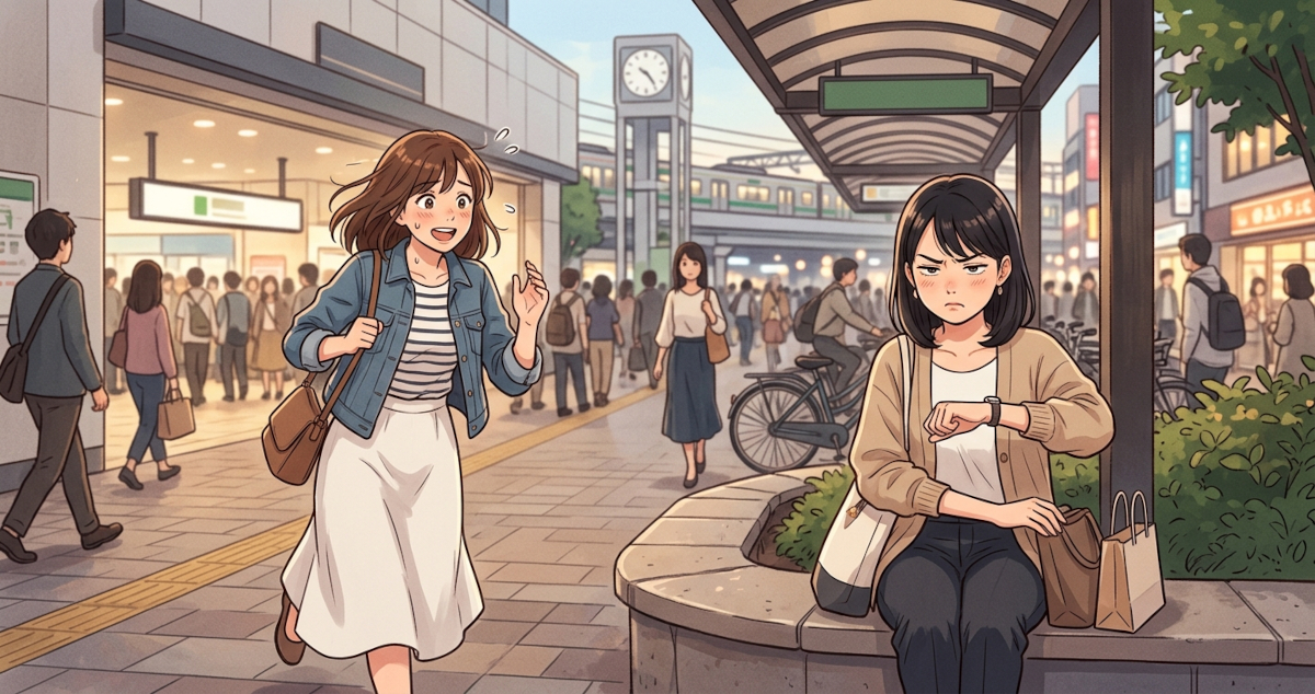 Do you think it's okay to be 5 minutes late for an appointment with a friend?