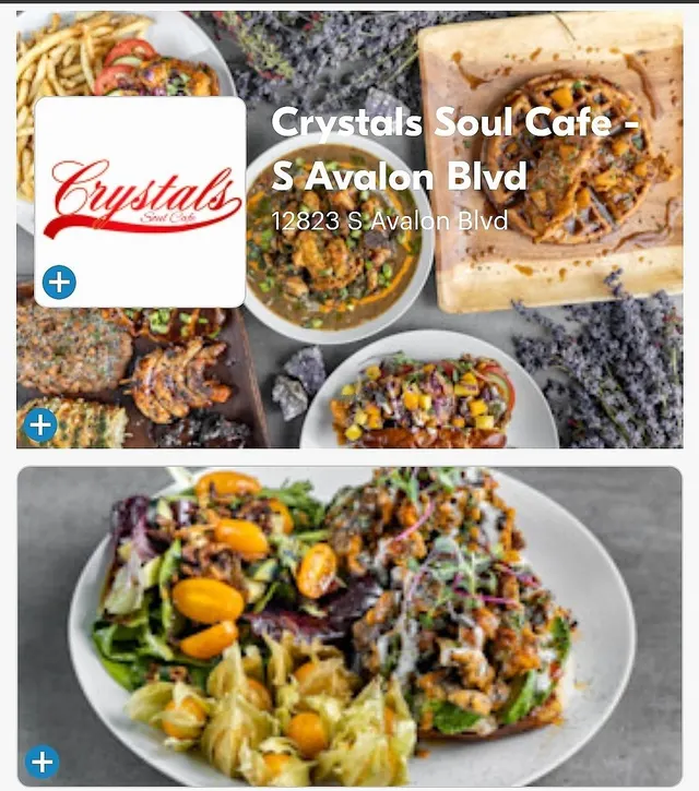 Crystals Soul Cafe — restaurant vegan à Los Angeles